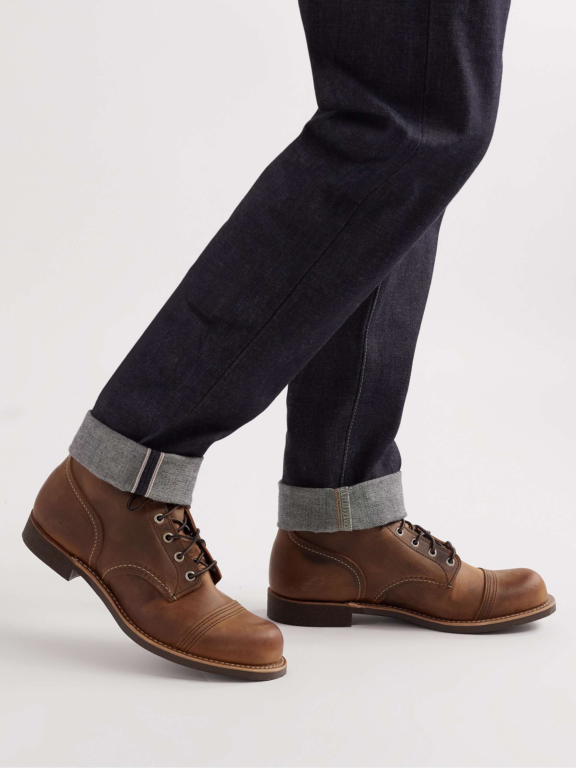 RED WING SHOES 8084 Iron Ranger Leather Boots
