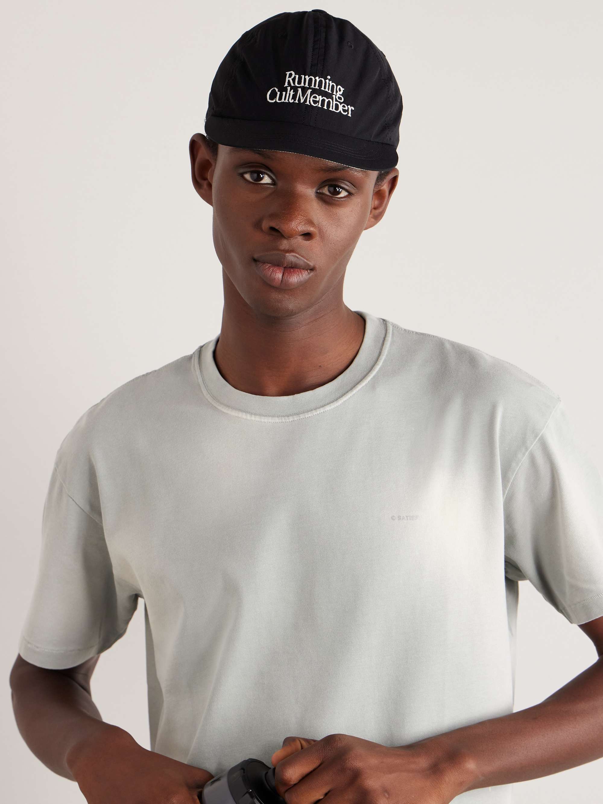SATISFY Embroidered Appliquéd PeaceShell Cap