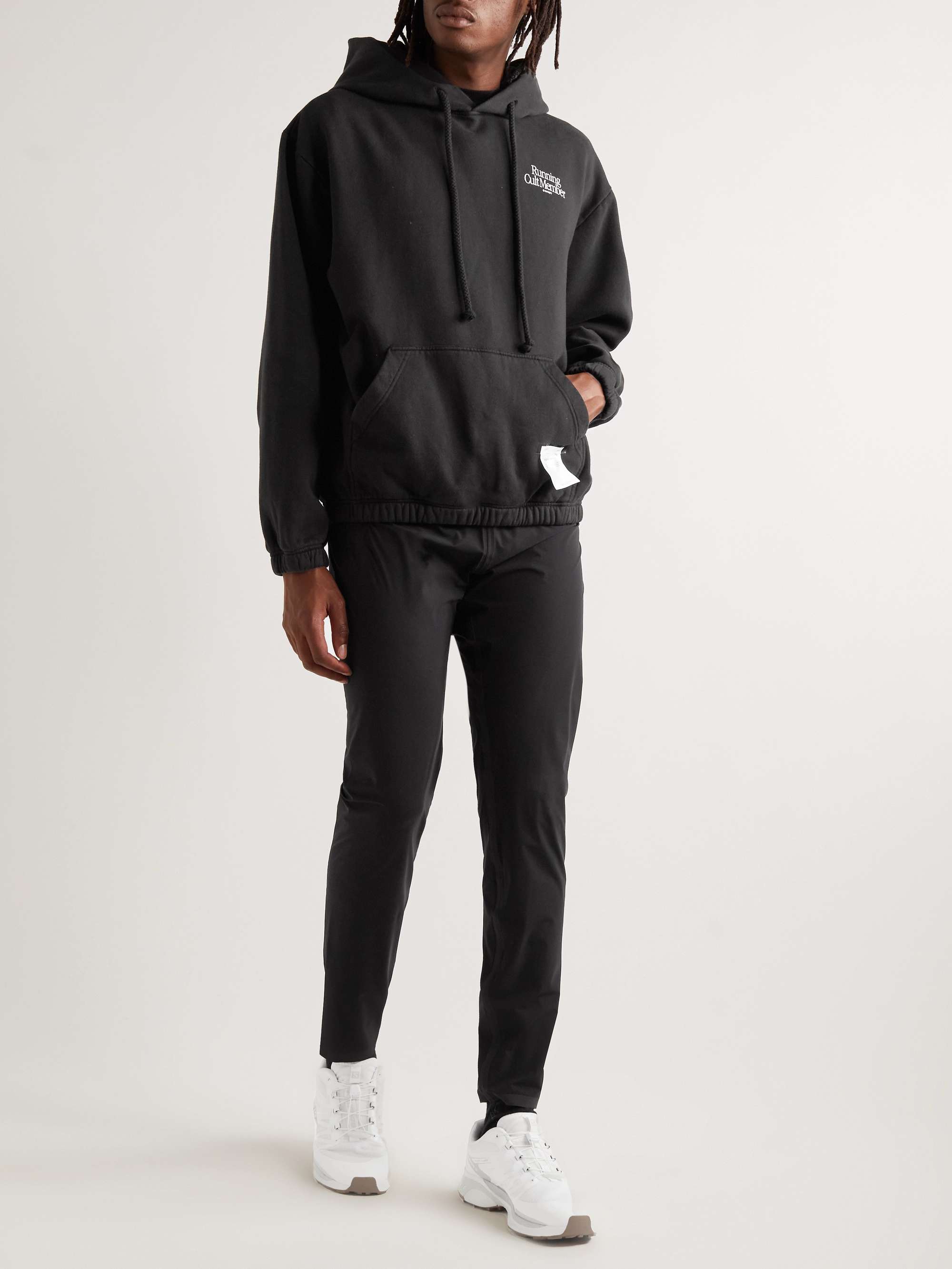SATISFY Logo-Print Organic Cotton-Jersey Hoodie