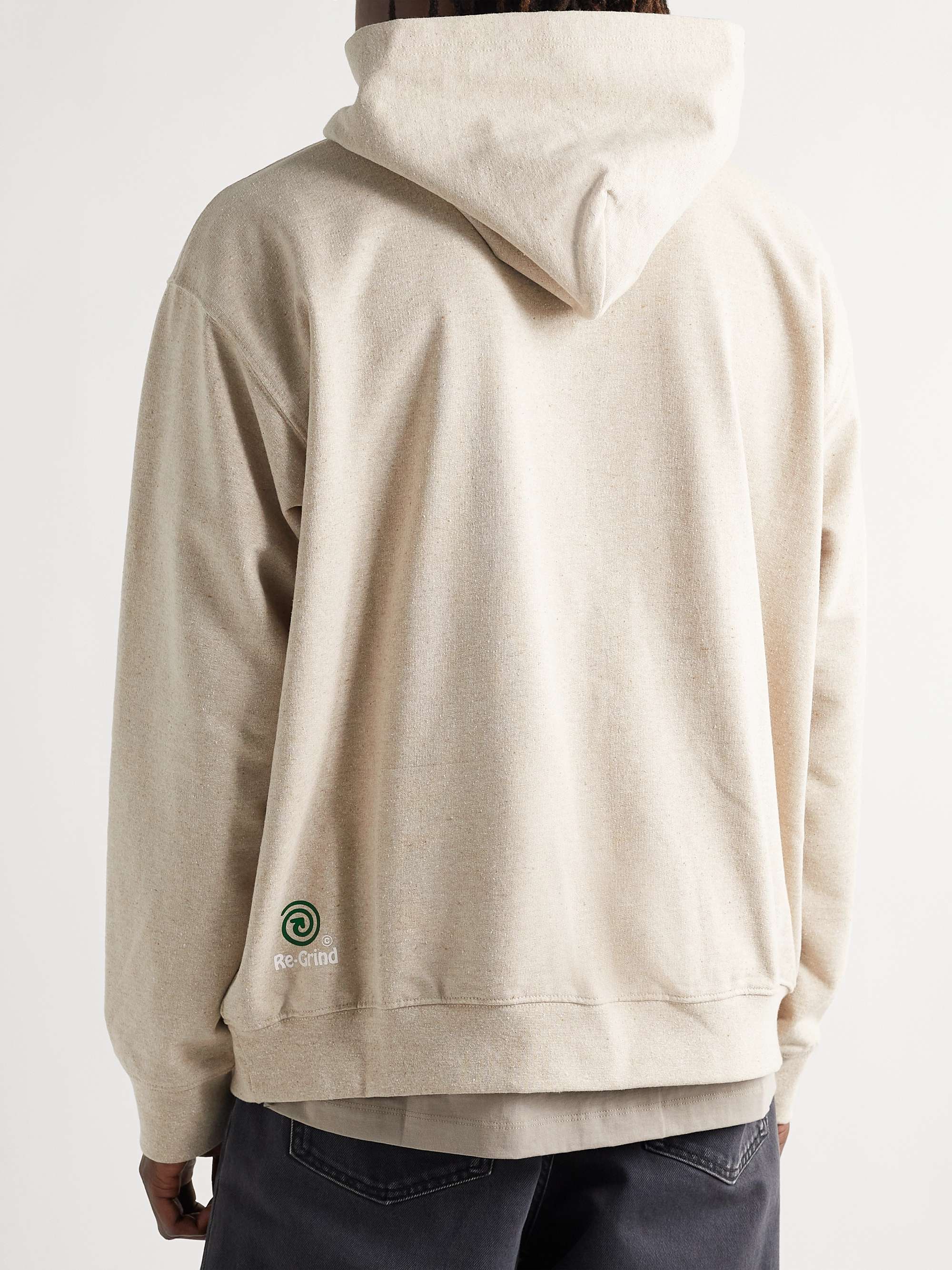 THE NORTH FACE + Online Ceramics Printed Slub Cotton-Blend Jersey Hoodie