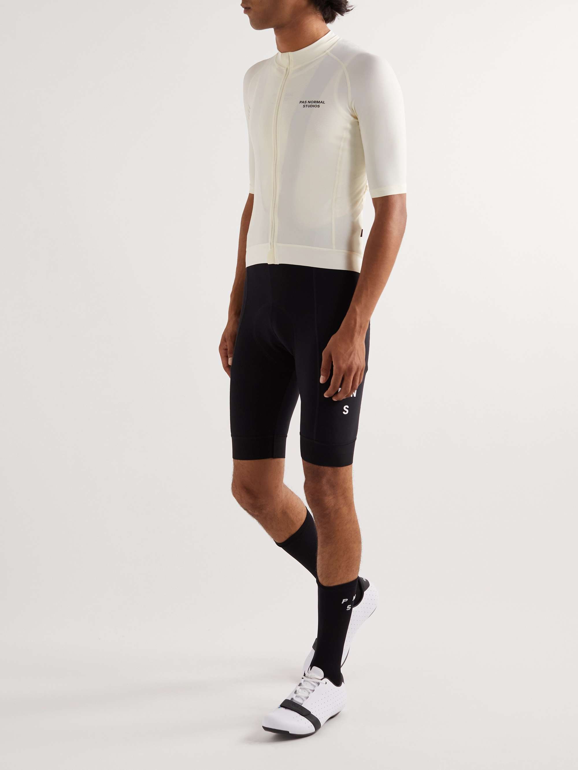 PAS NORMAL STUDIOS Essential Logo-Print Cycling Jersey