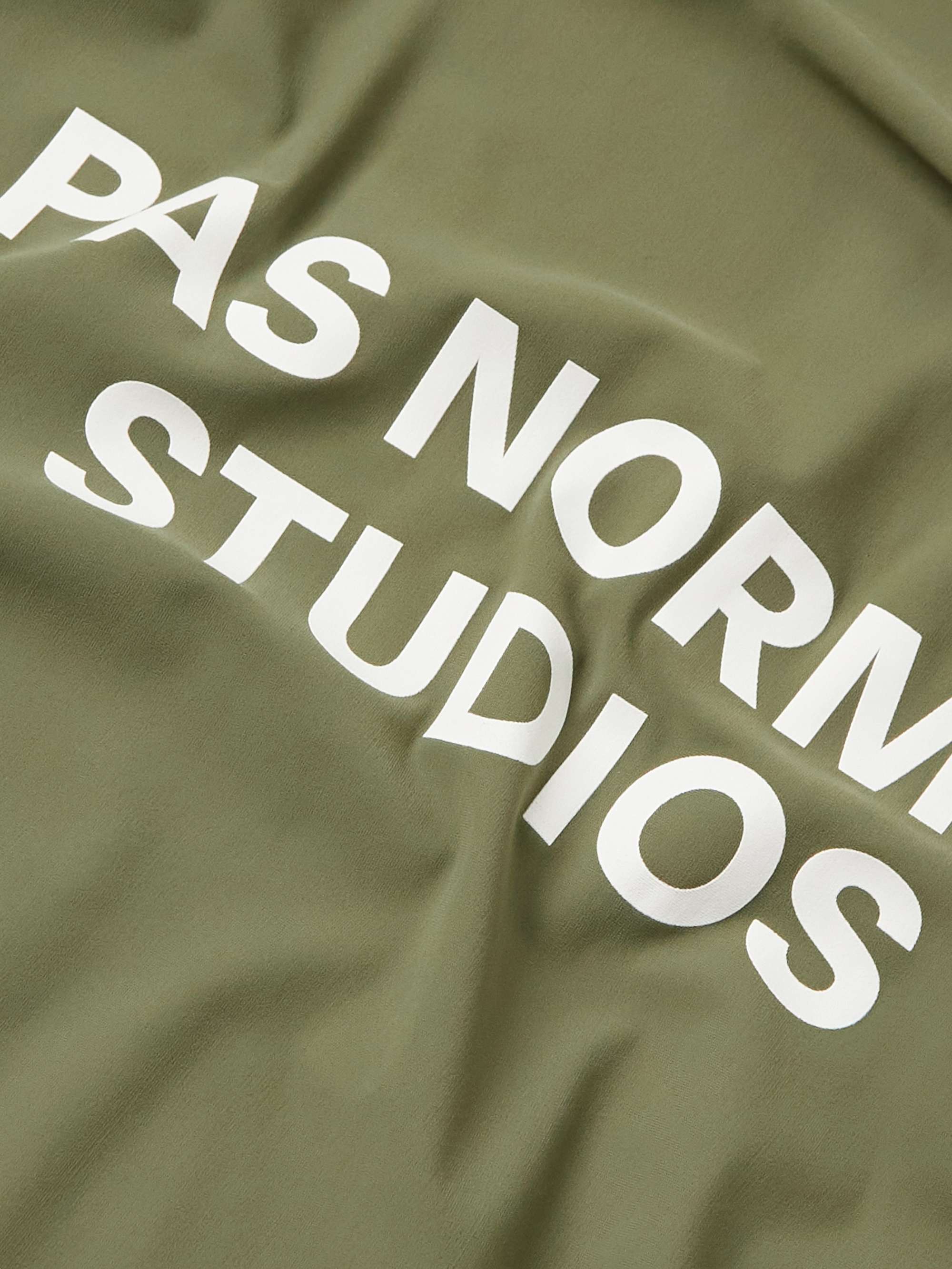 PAS NORMAL STUDIOS Essential Logo-Print Cycling Jersey
