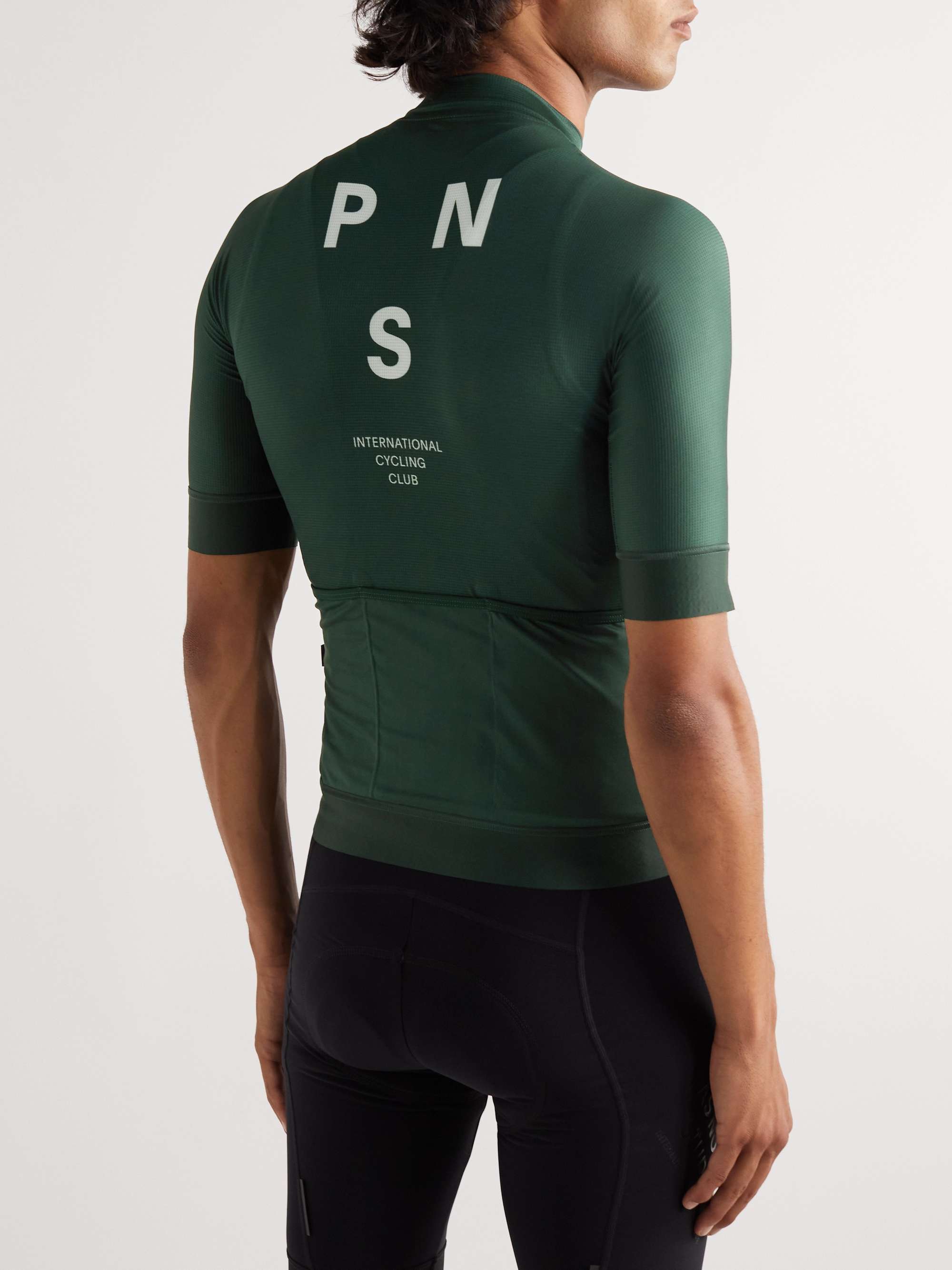 PAS NORMAL STUDIOS Mechanism Logo-Print Cycling Jersey