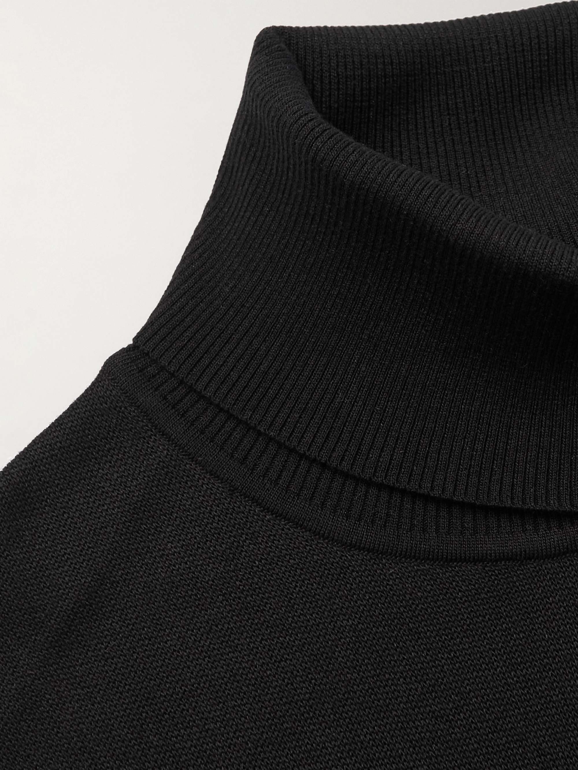 TOM FORD Mulberry Silk Rollneck Sweater