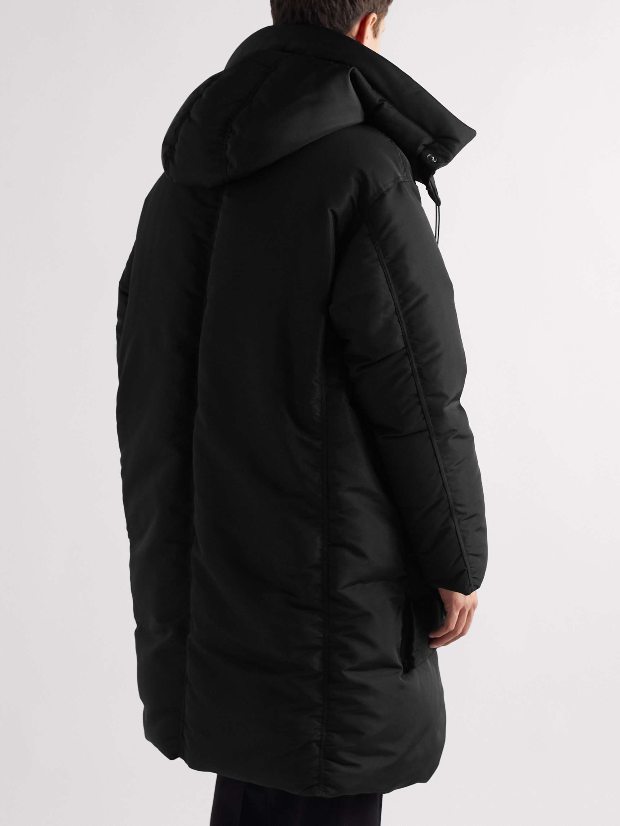 TOM FORD Faille Hooded Down Parka