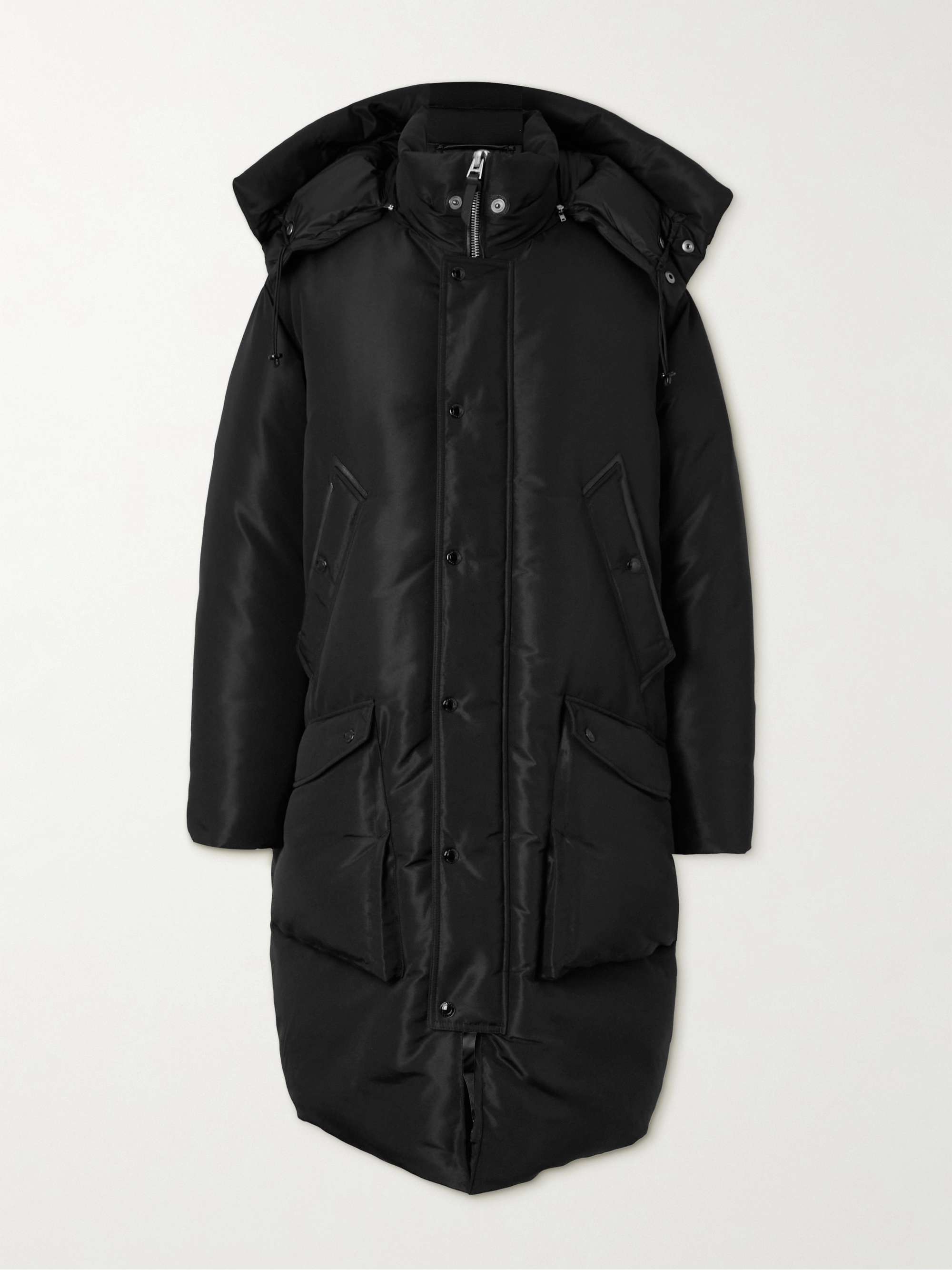 TOM FORD Faille Hooded Down Parka | MR PORTER