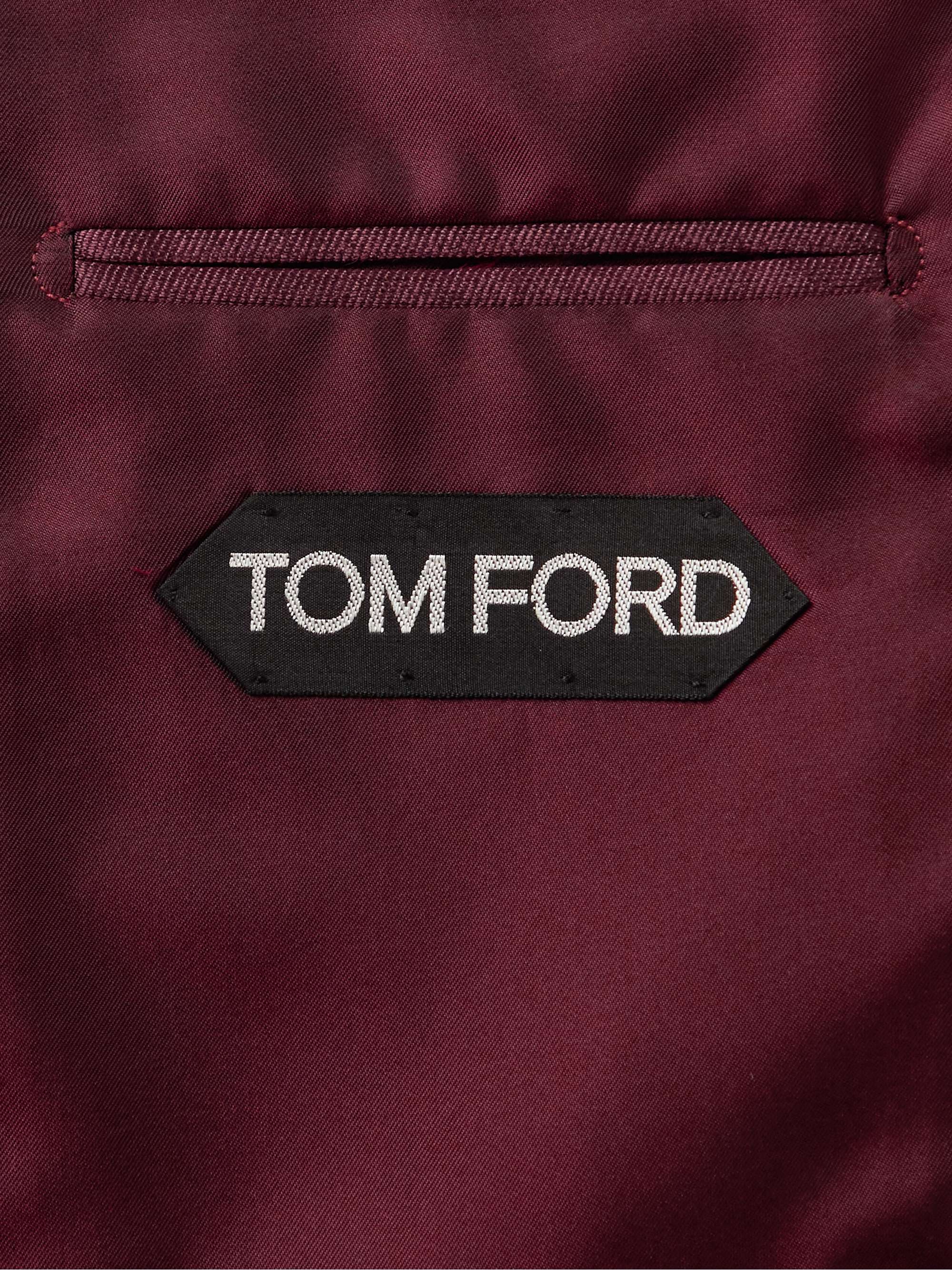 TOM FORD Shelton Slim-Fit Wool and Silk-Blend Twill Tuxedo Jacket for ...