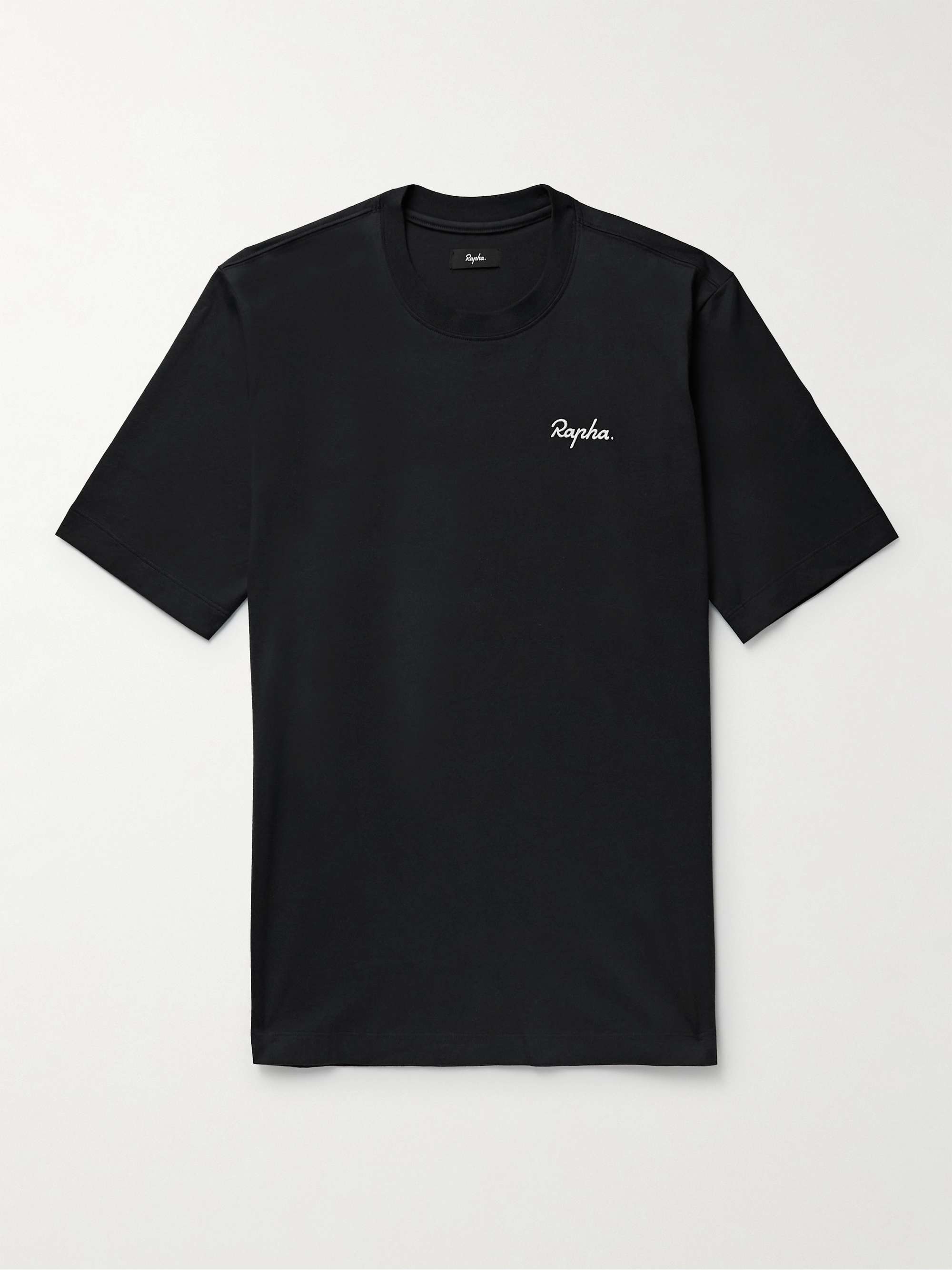 RAPHA Logo-Embroidered Cotton-Jersey T-Shirt