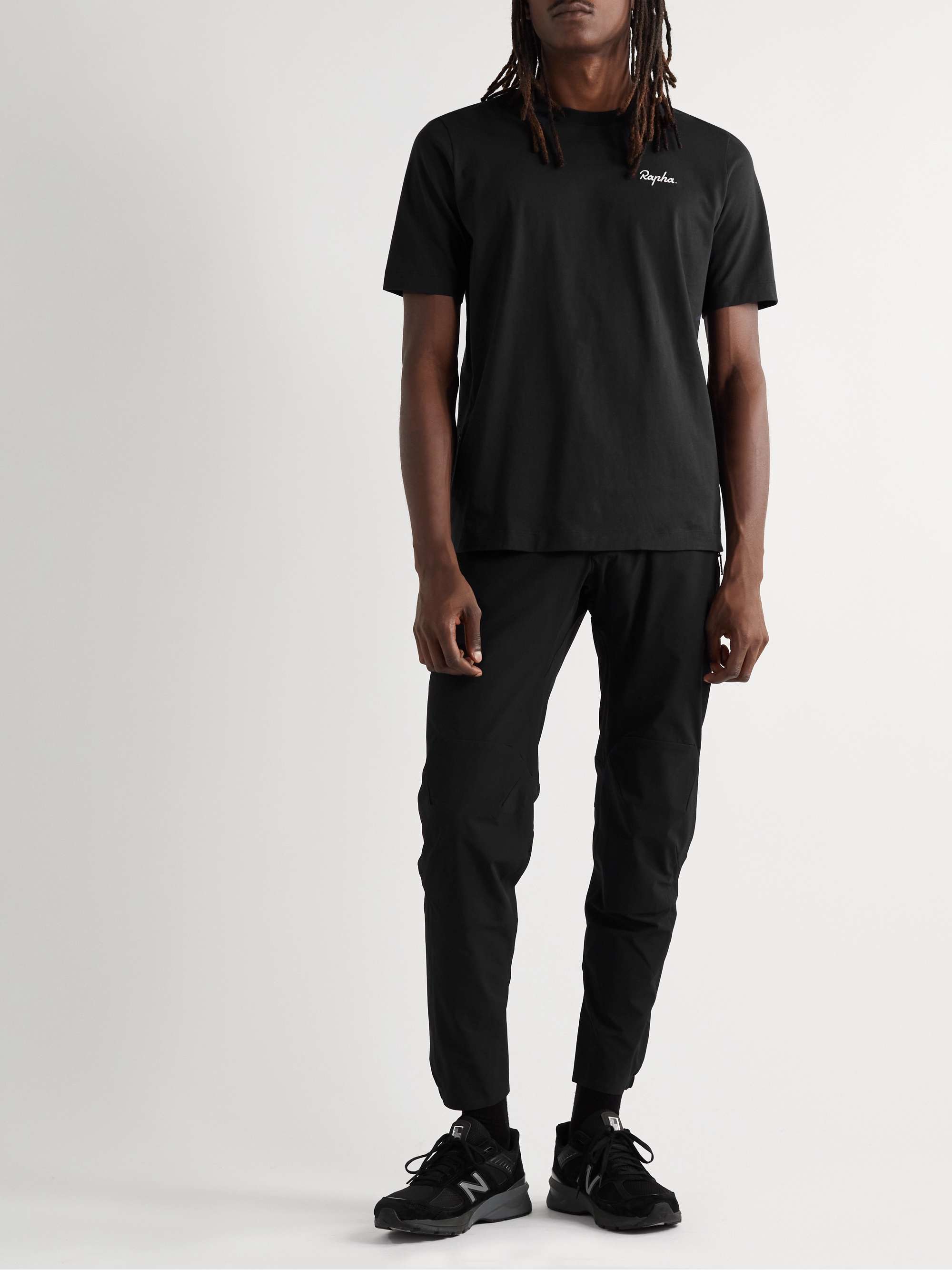 RAPHA Logo-Embroidered Cotton-Jersey T-Shirt