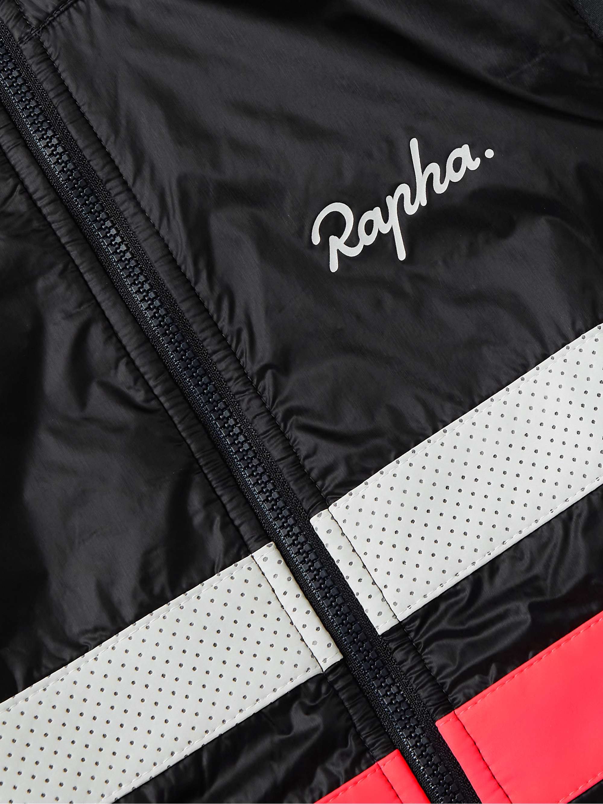 RAPHA Brevet Striped Shell Cycling Gilet