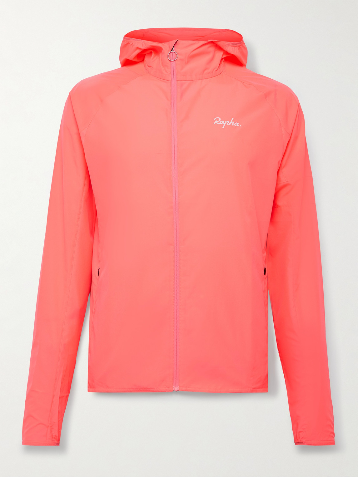 Rapha Commuter Logo-print Shell And Mesh Cycling Jacket In Pink