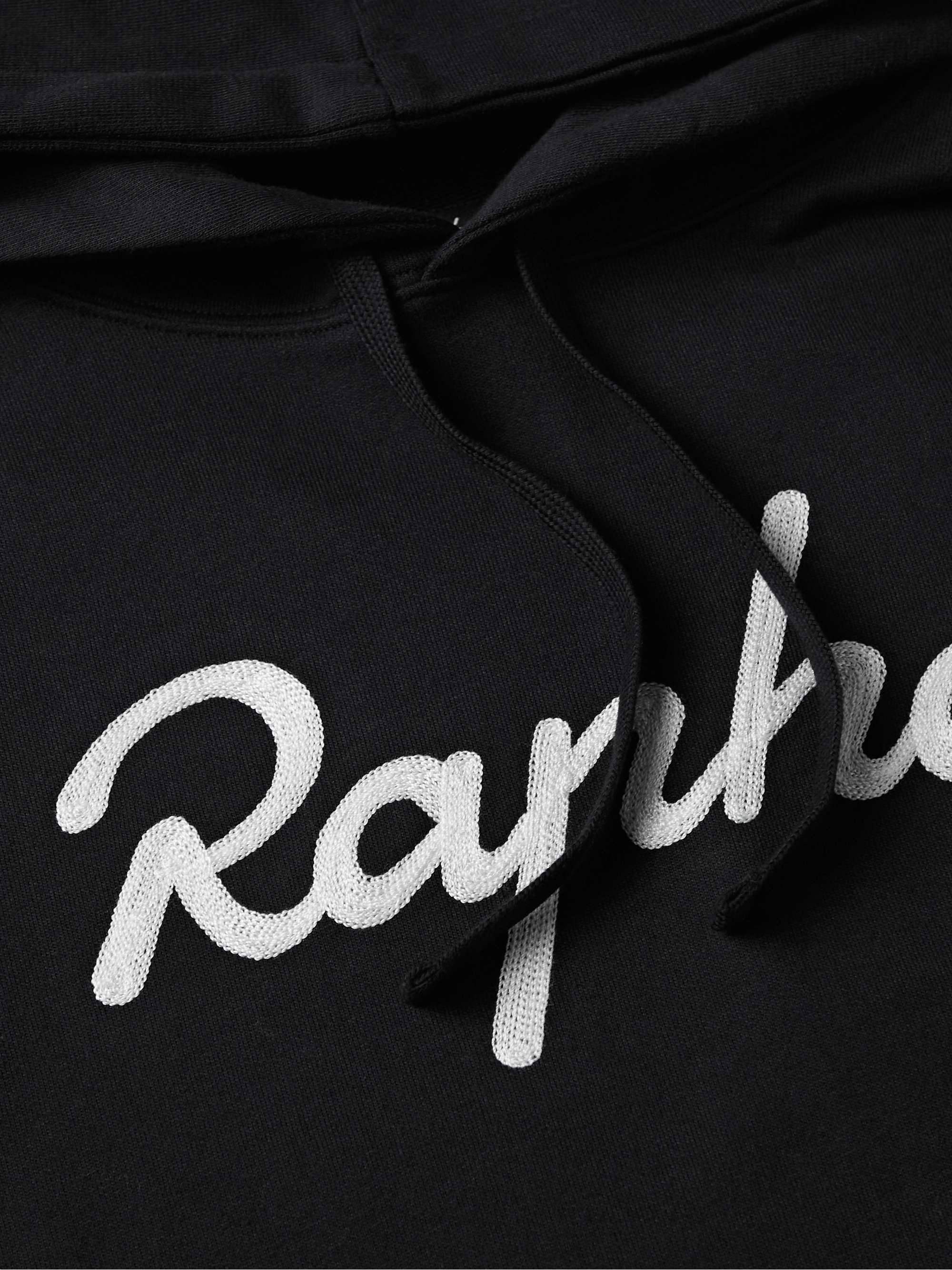 RAPHA Logo-Embroidered Cotton-Jersey Hoodie
