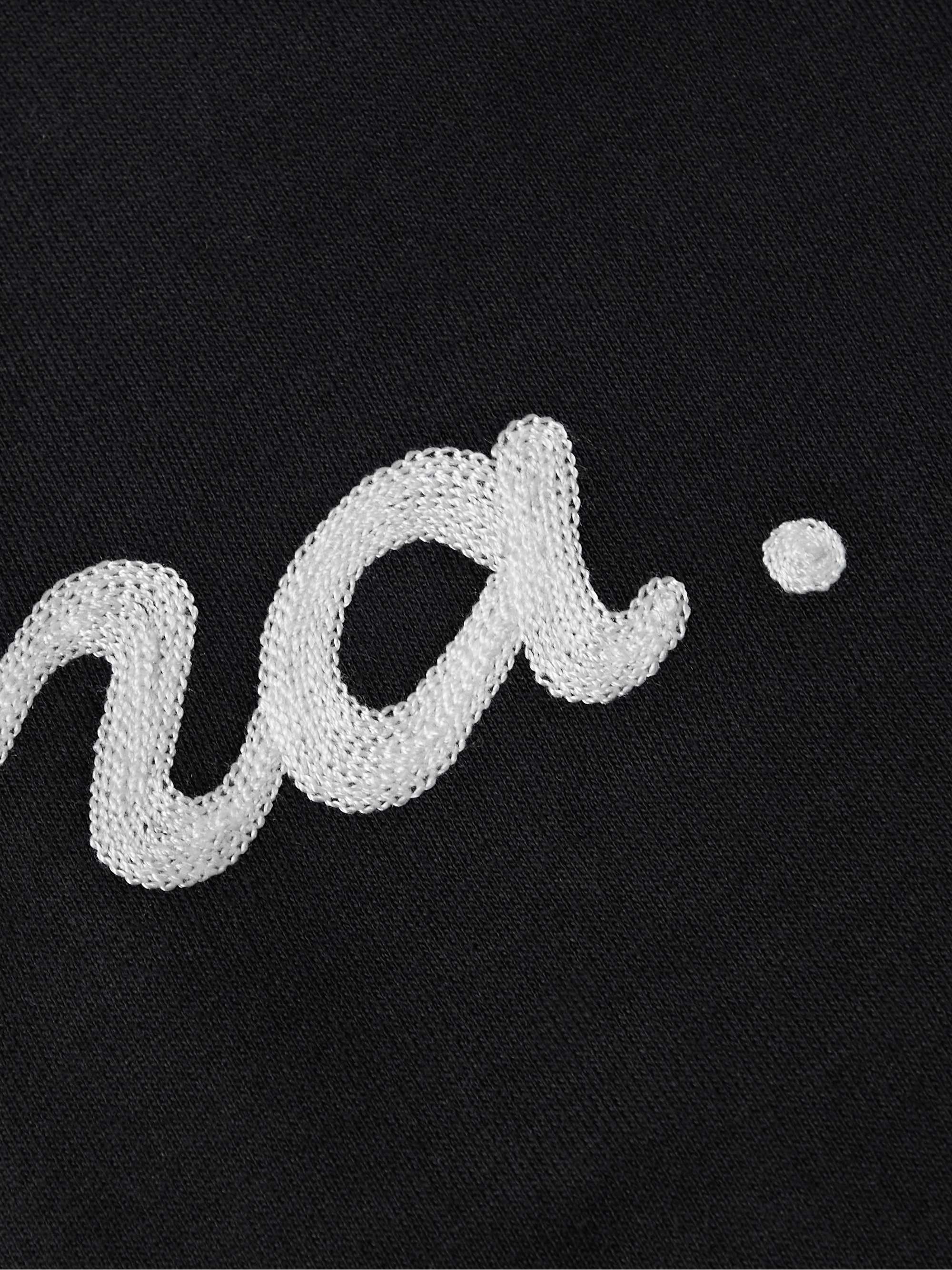 RAPHA Logo-Embroidered Cotton-Jersey Hoodie
