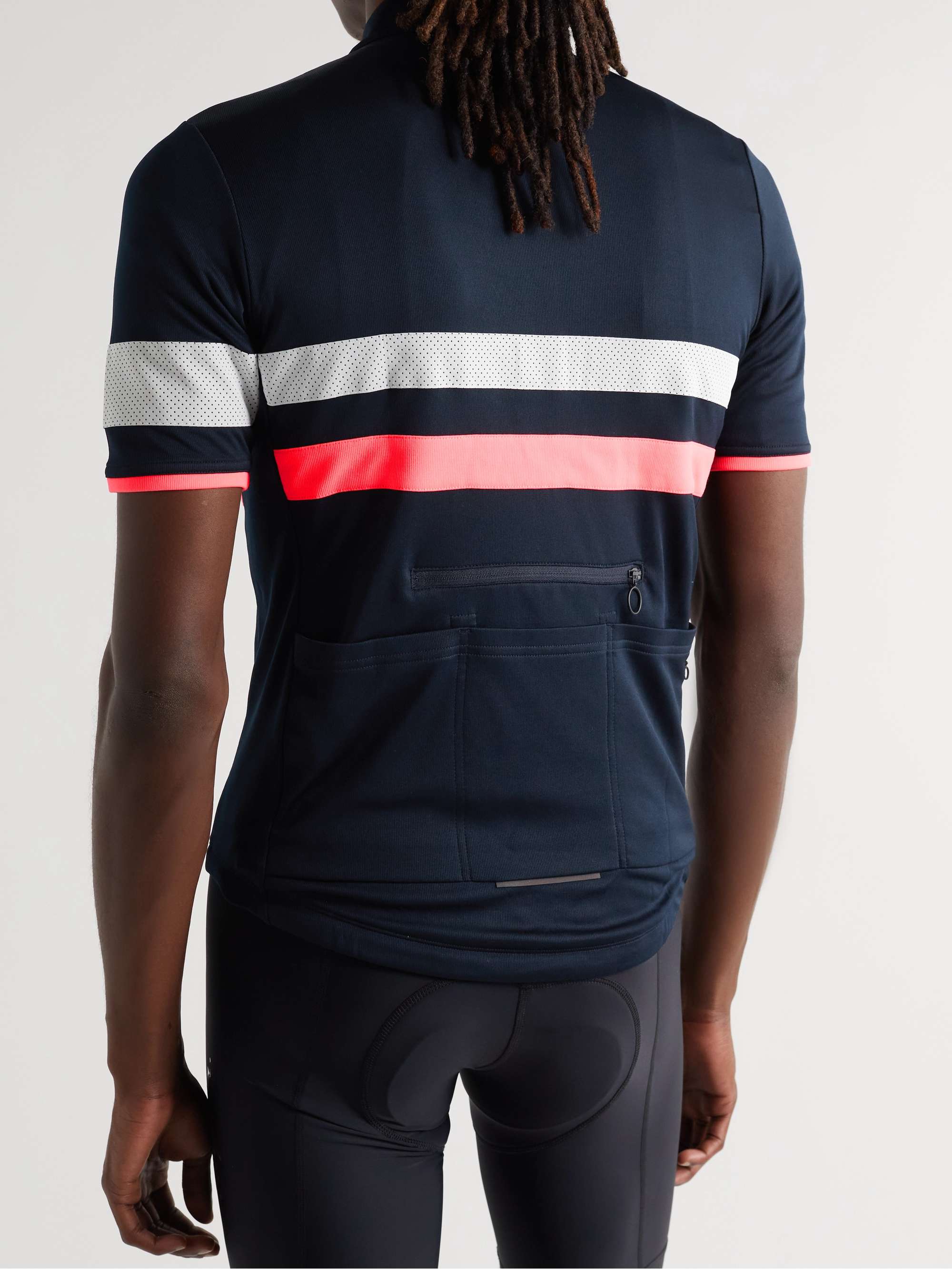 RAPHA Brevet Mesh-Panelled Sportwool Cycling Jersey