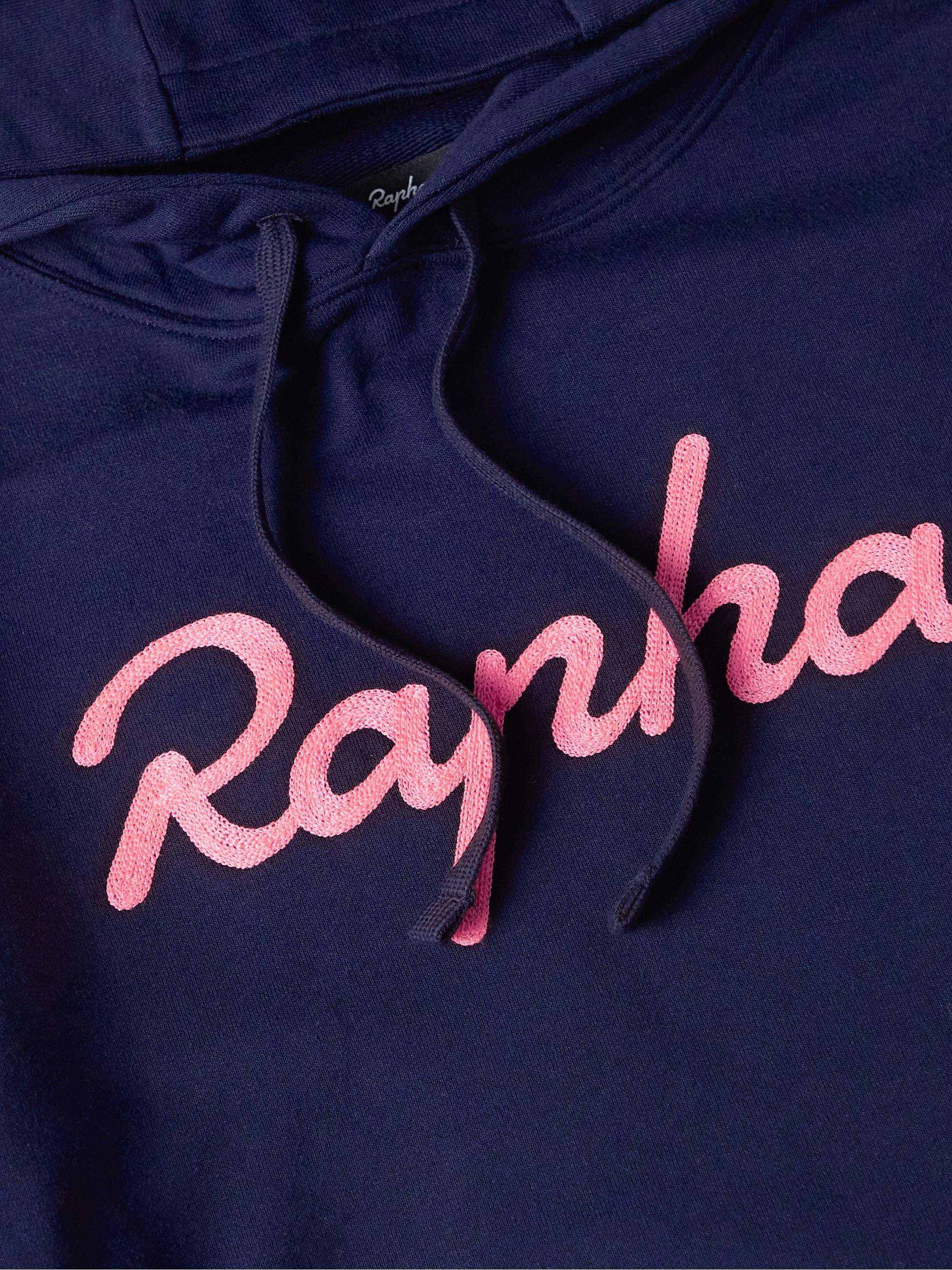 RAPHA Logo-Embroidered Cotton-Jersey Hoodie