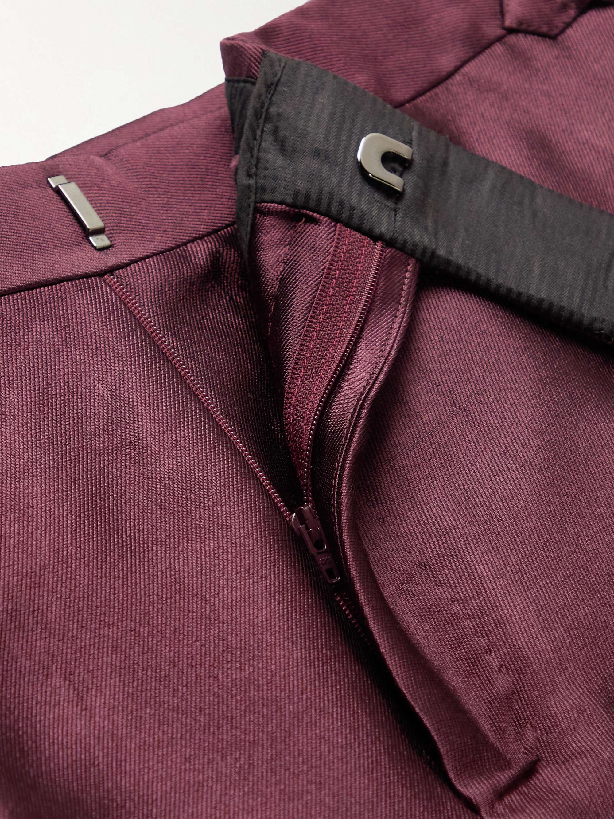 TOM FORD Shelton Slim-Fit Wool and Silk-Blend Twill Suit Trousers