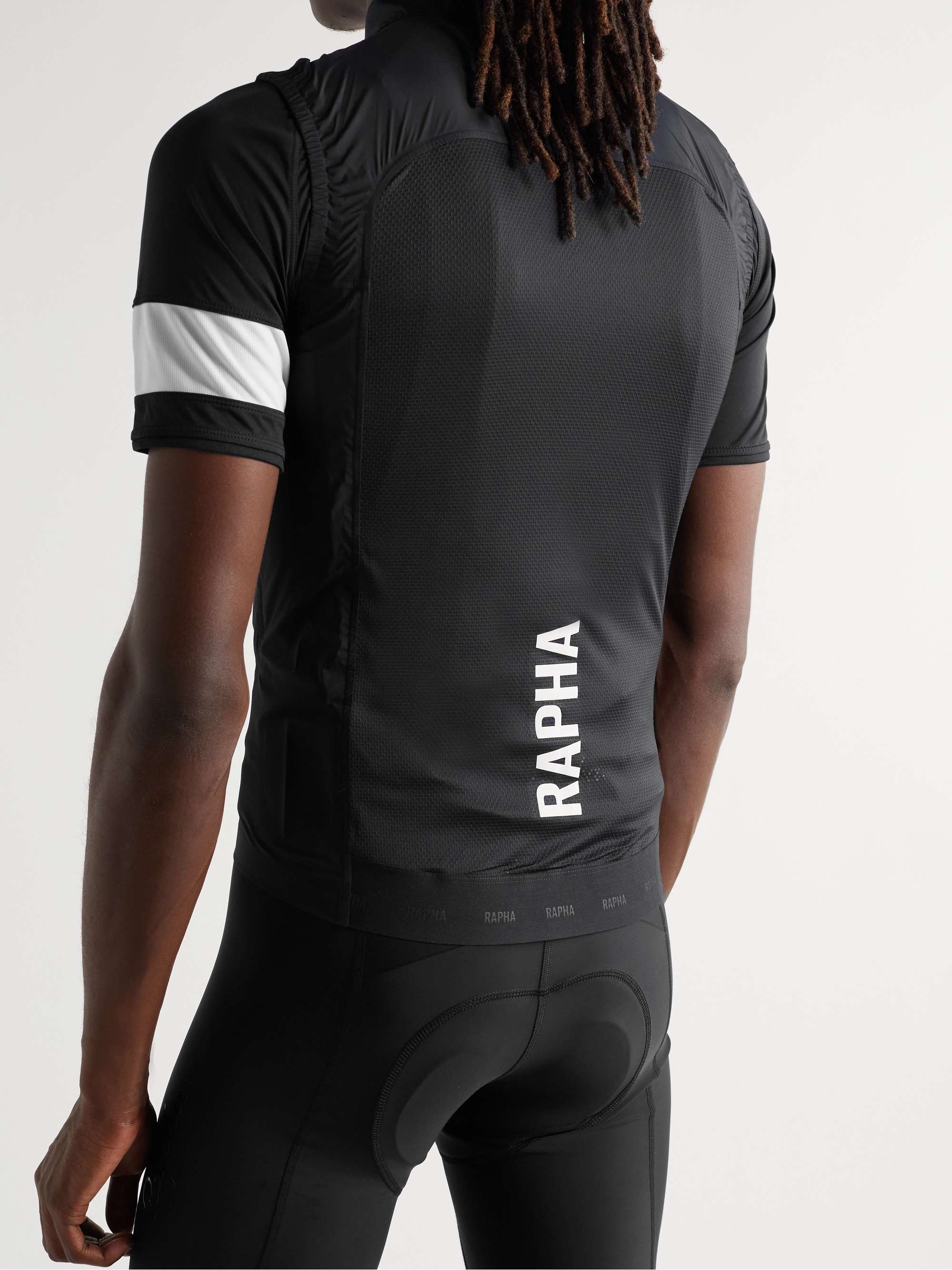 RAPHA Pro Team Mesh-Panelled Stretch-Nylon Cycling Gilet