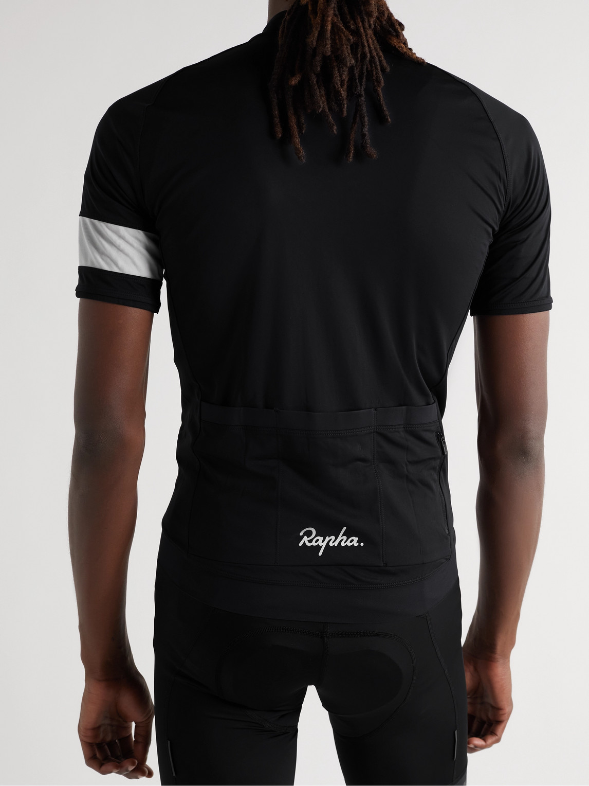 Shop Rapha Core Cycling Jersey In Black