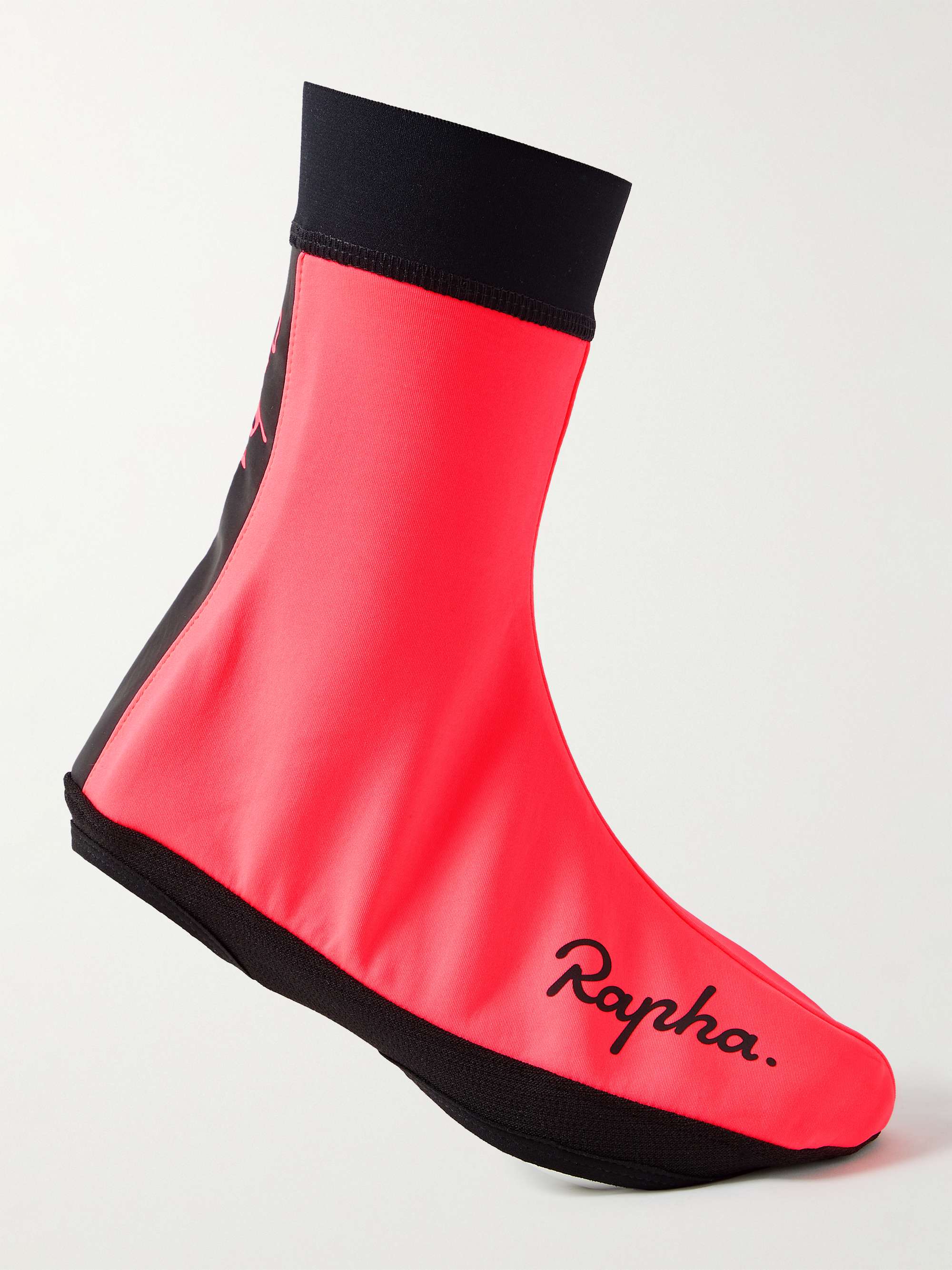RAPHA Logo-Print Stretch-Jersey Overshoes