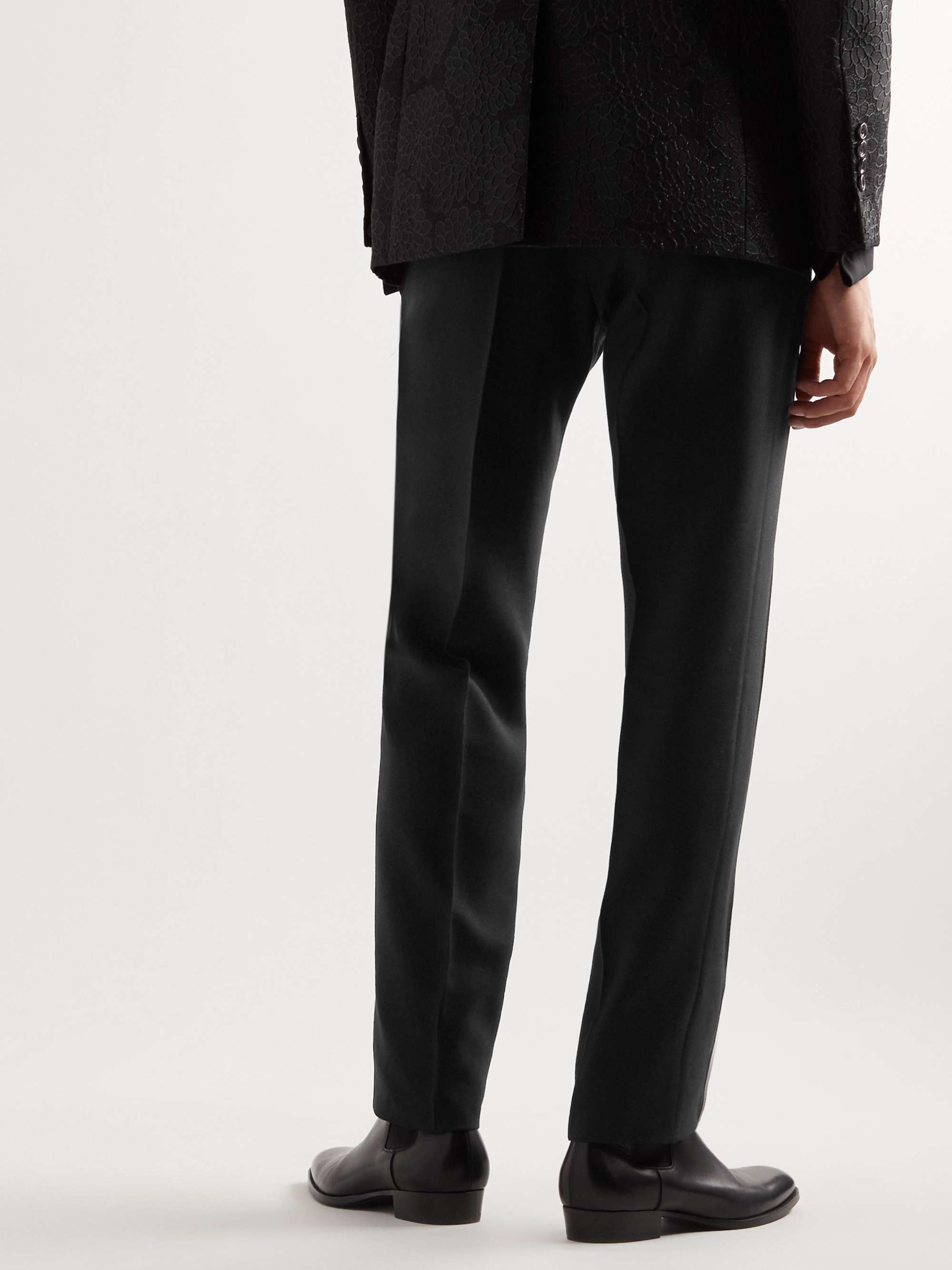 TOM FORD Shelton Slim-Fit Wool and Mohair-Blend Twill Suit Trousers