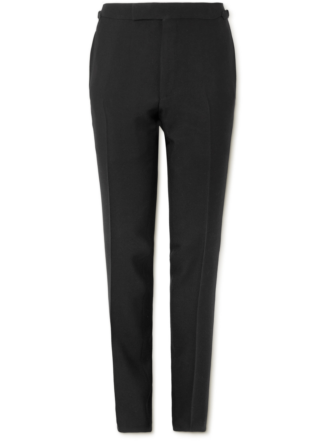 Tom Ford Shelton Slim-fit Wool And Mohair-blend Twill Suit Trousers In Brown