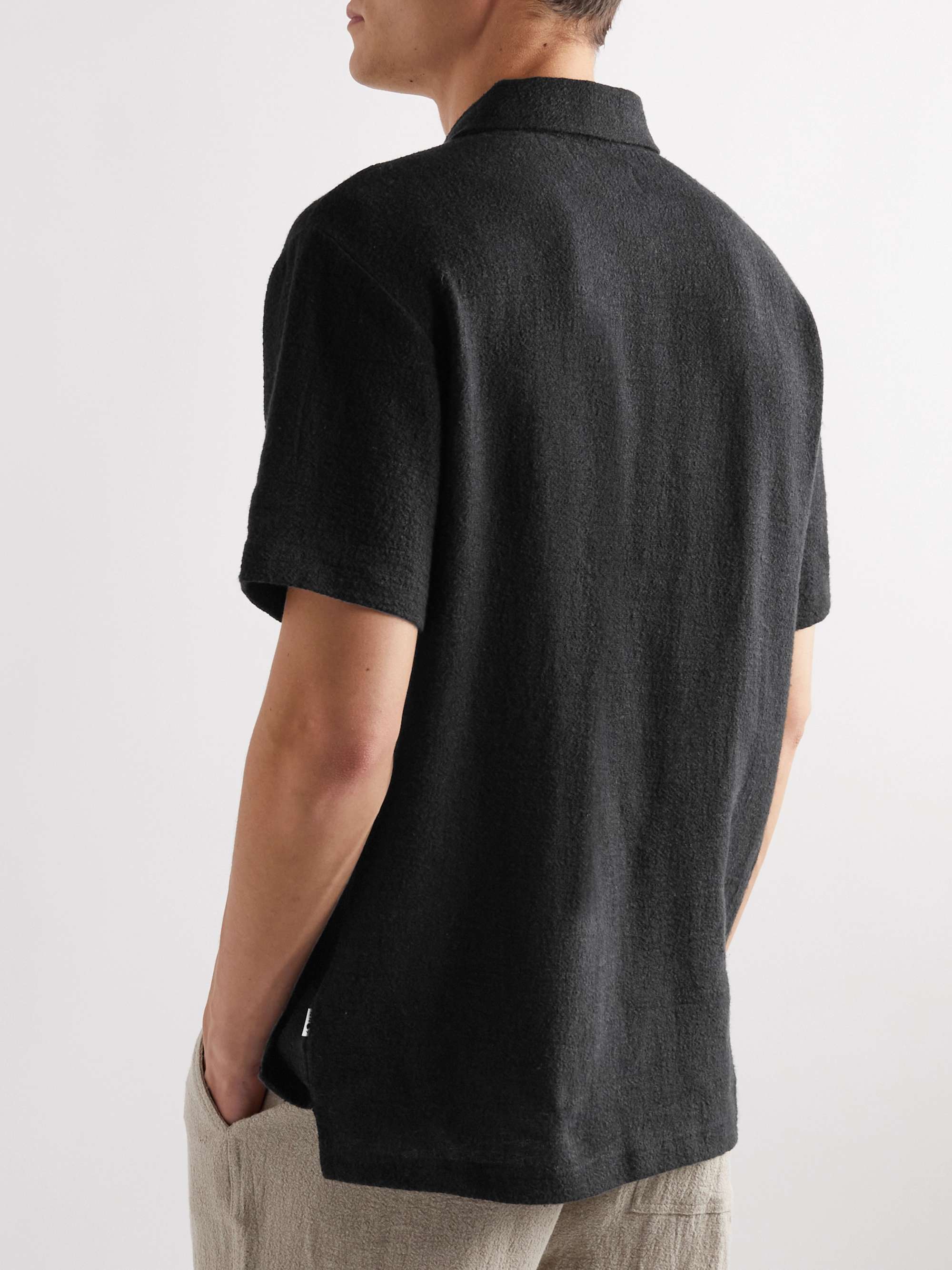 NN07 Joey Linen Polo Shirt