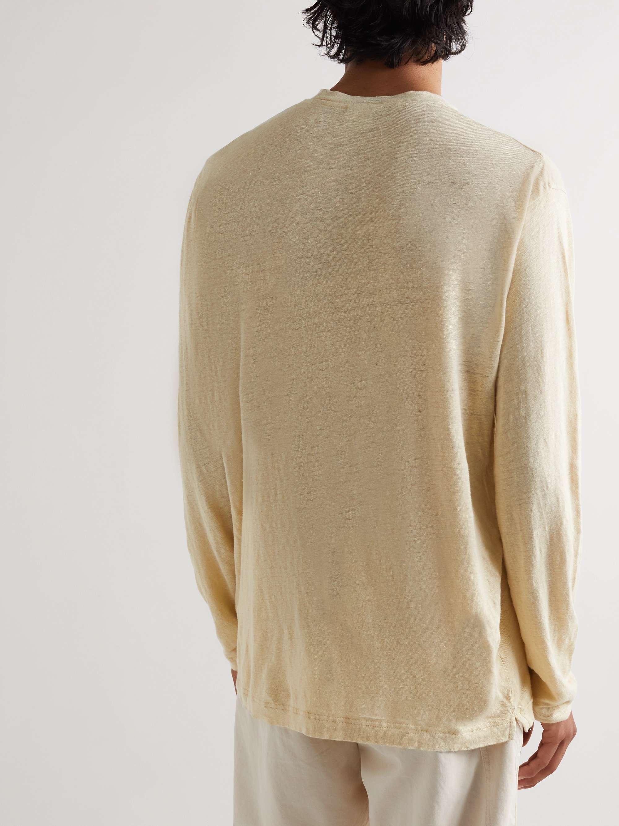 NN07 Dylan Slub Linen T-Shirt