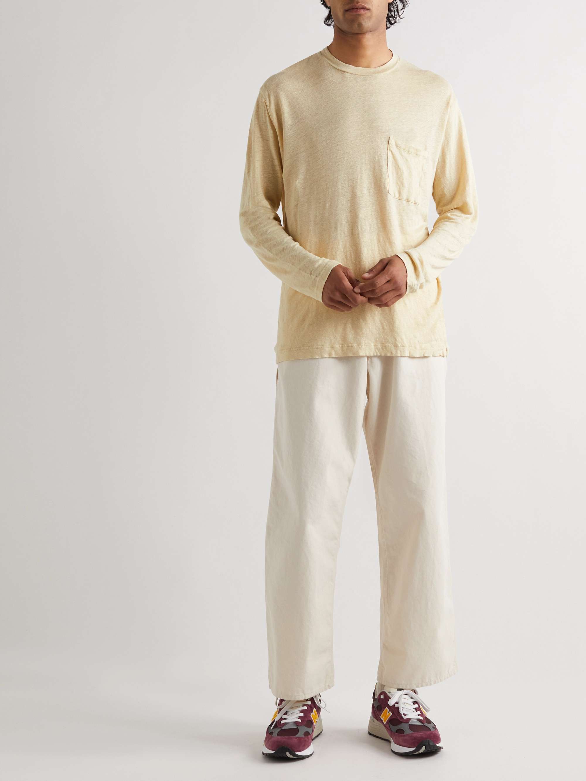NN07 Dylan Slub Linen T-Shirt