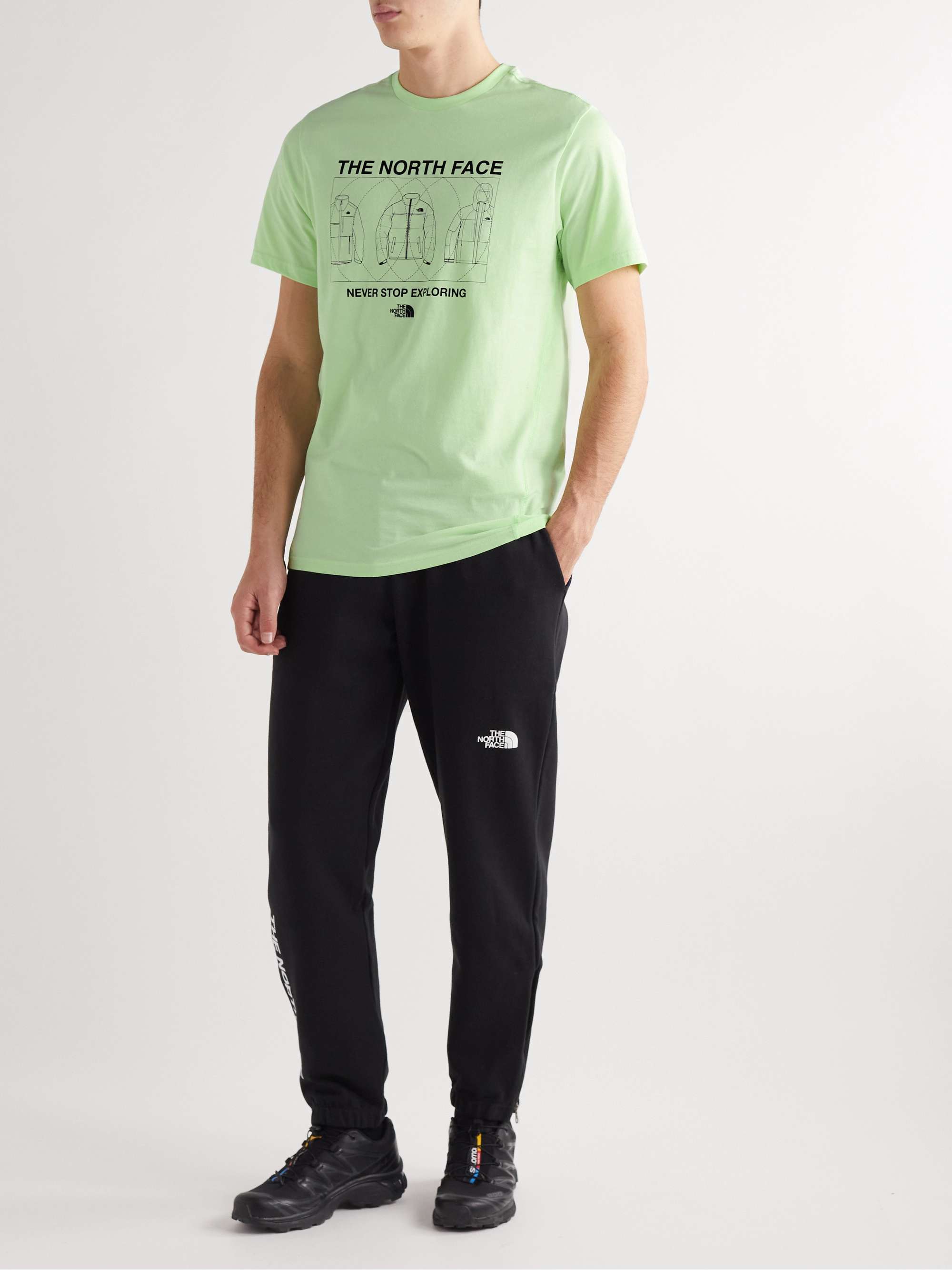 THE NORTH FACE Printed Cotton-Jersey T-Shirt