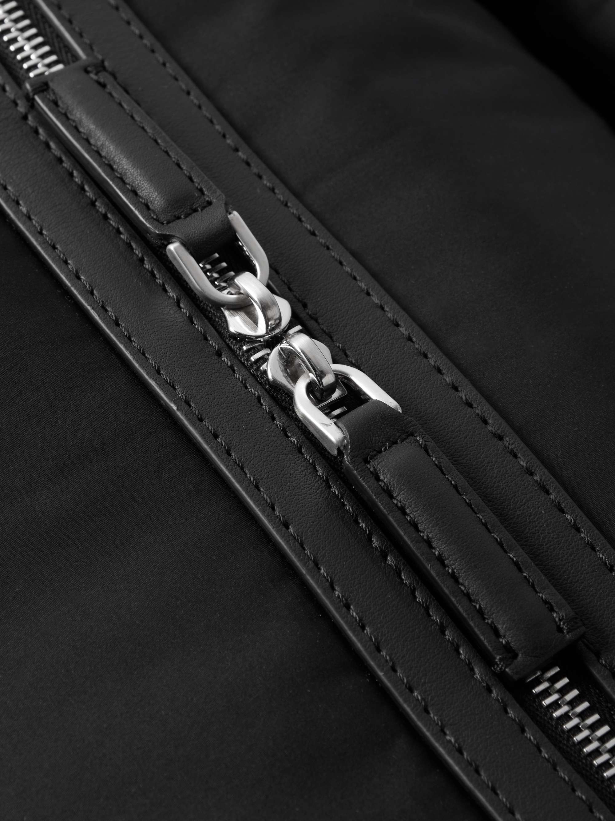 ZEGNA Logo-Appliquéd Shell Holdall