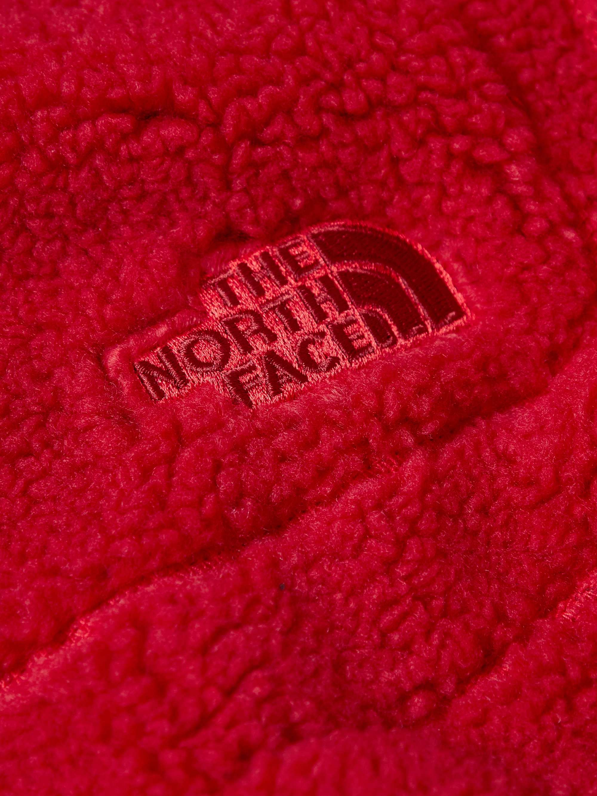 THE NORTH FACE Extreme Pile Shell-Trimmed Logo-Embroidered Fleece Jacket