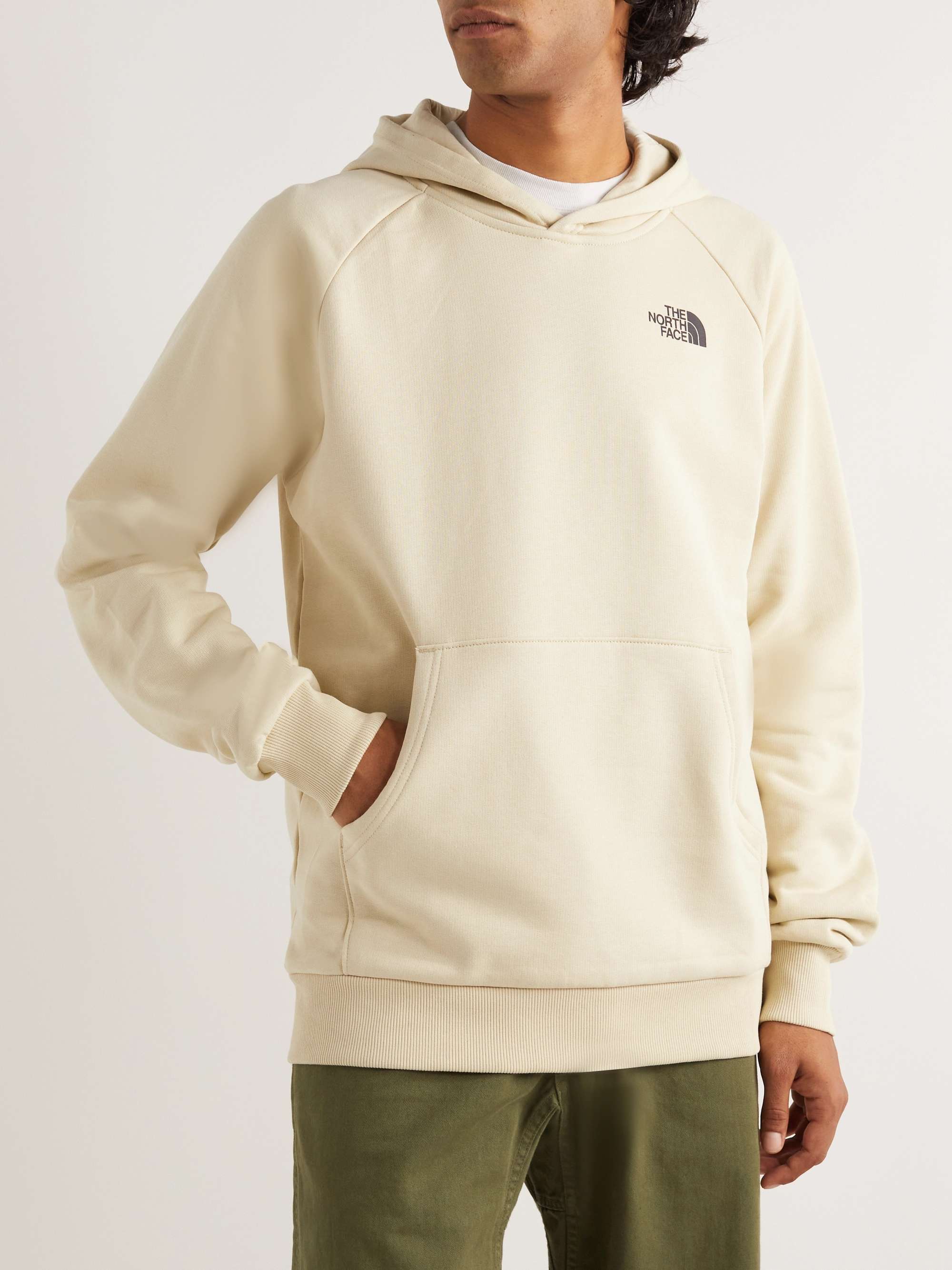 THE NORTH FACE Logo-Print Cotton-Jersey Hoodie