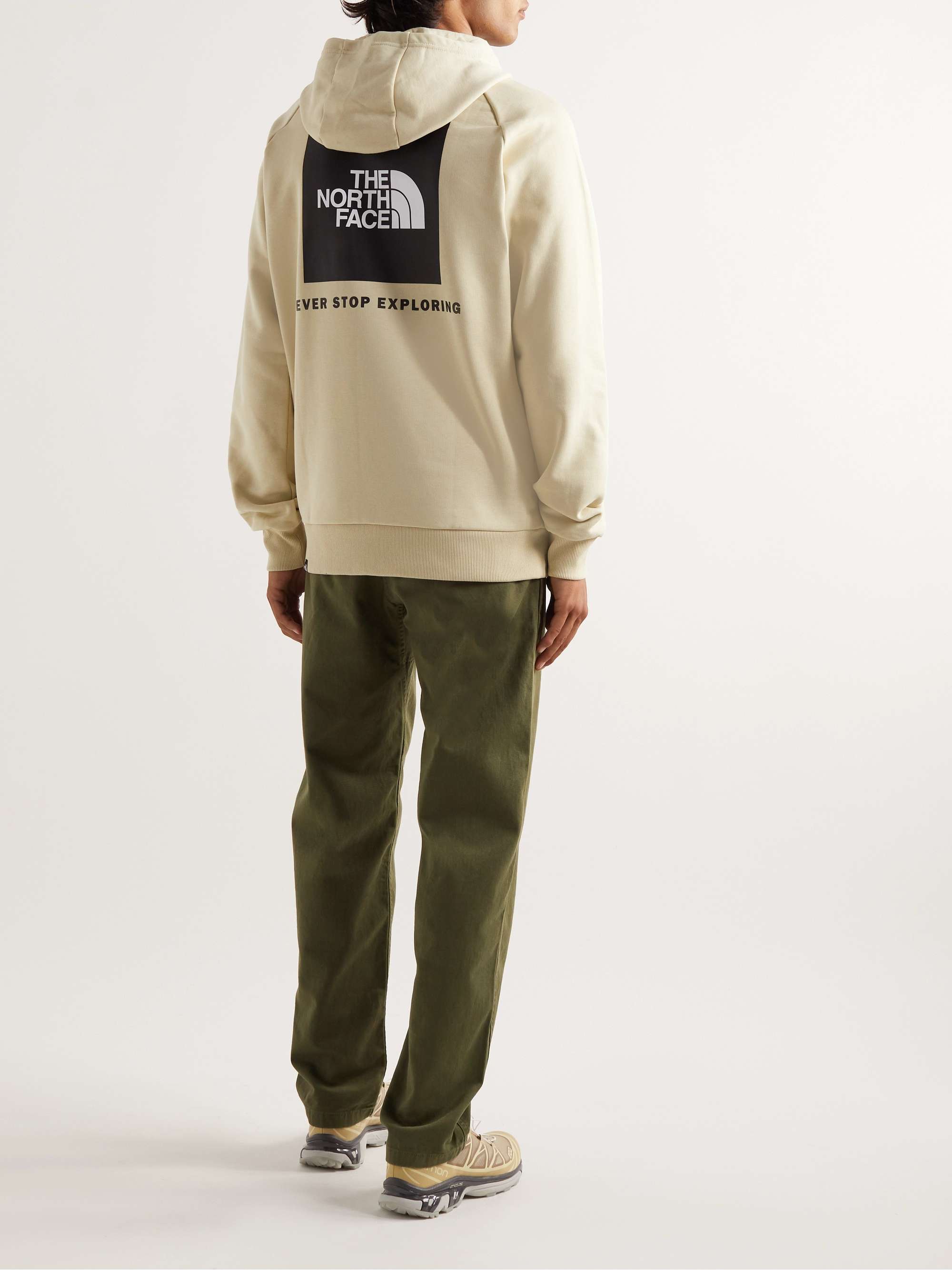 THE NORTH FACE Logo-Print Cotton-Jersey Hoodie