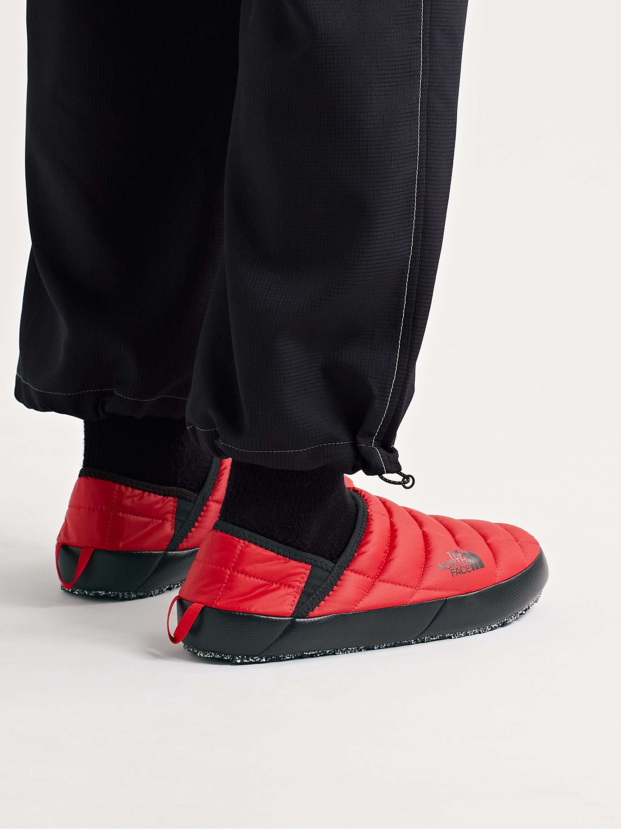 THE NORTH FACE ThermoBall Fleece-Lined Quilted Recycled Ripstop Mules