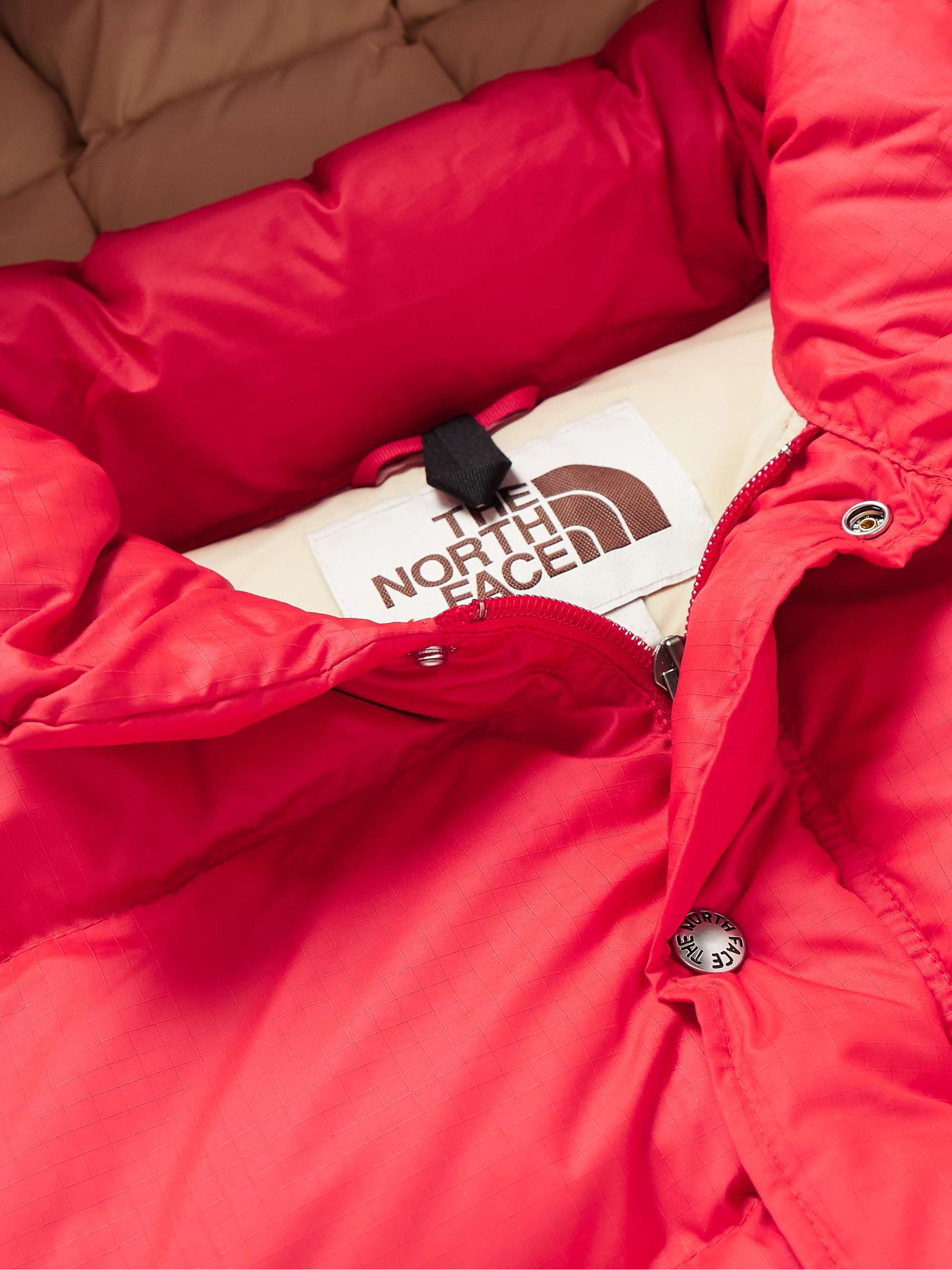 THE NORTH FACE 71 Sierra Quilted Ripstop Hooded Down Jacket