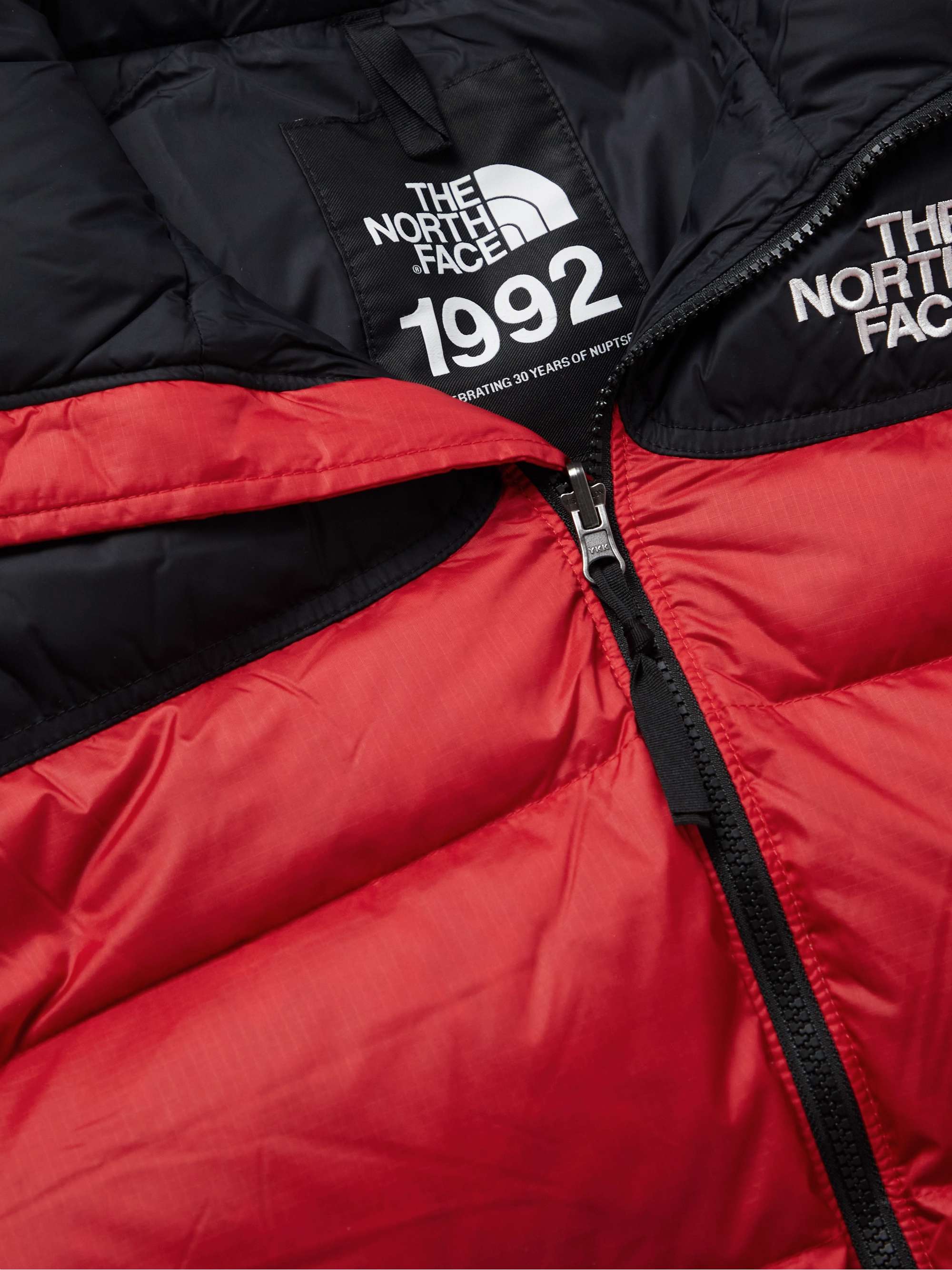THE NORTH FACE 92 Retro Anniversary Nuptse Shell-Trimmed Ripstop Down Jacket
