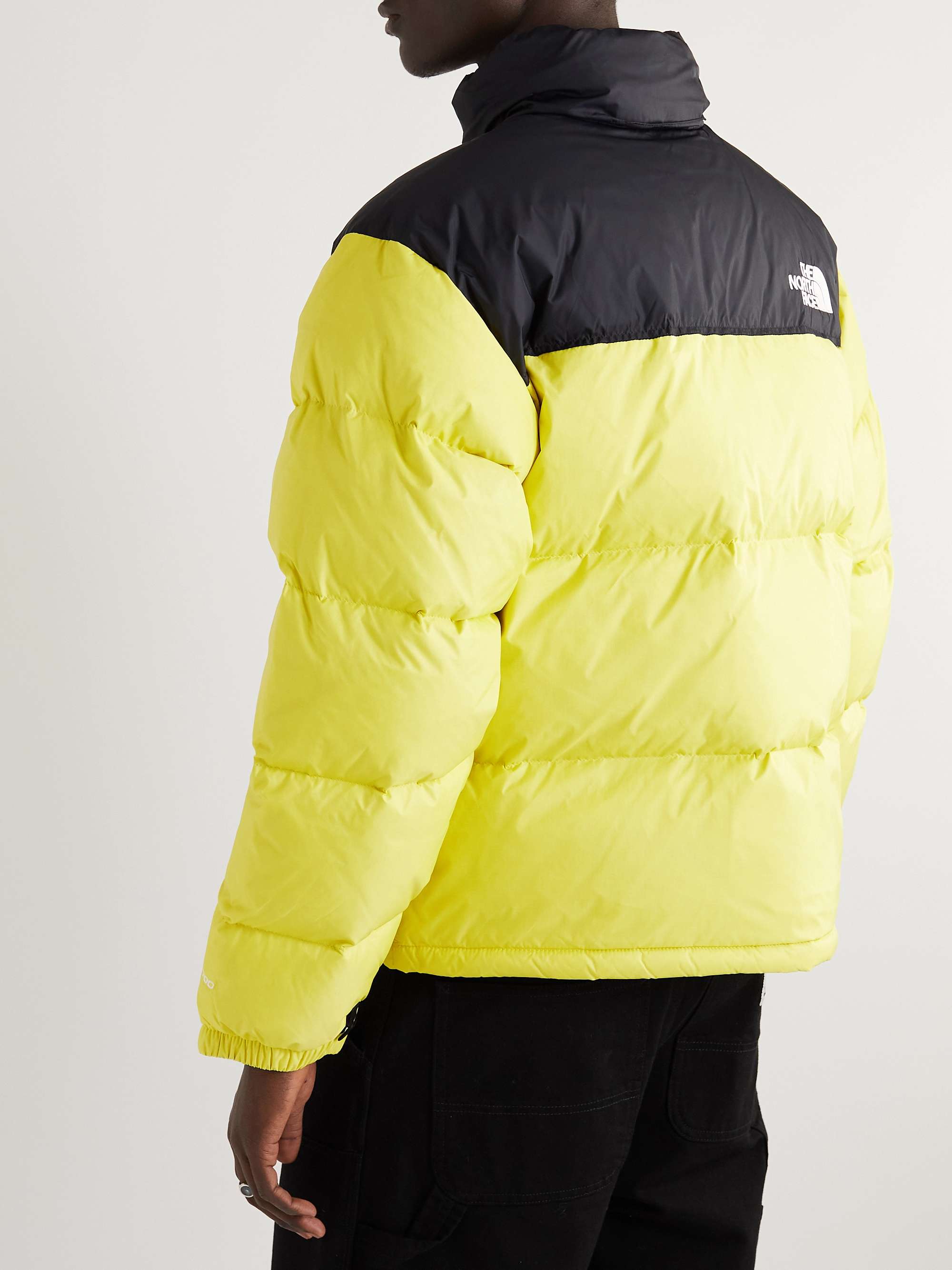 THE NORTH FACE 1996 Retro Nuptse Floral-Print Quilted DWR-Coated Shell Down Jacket