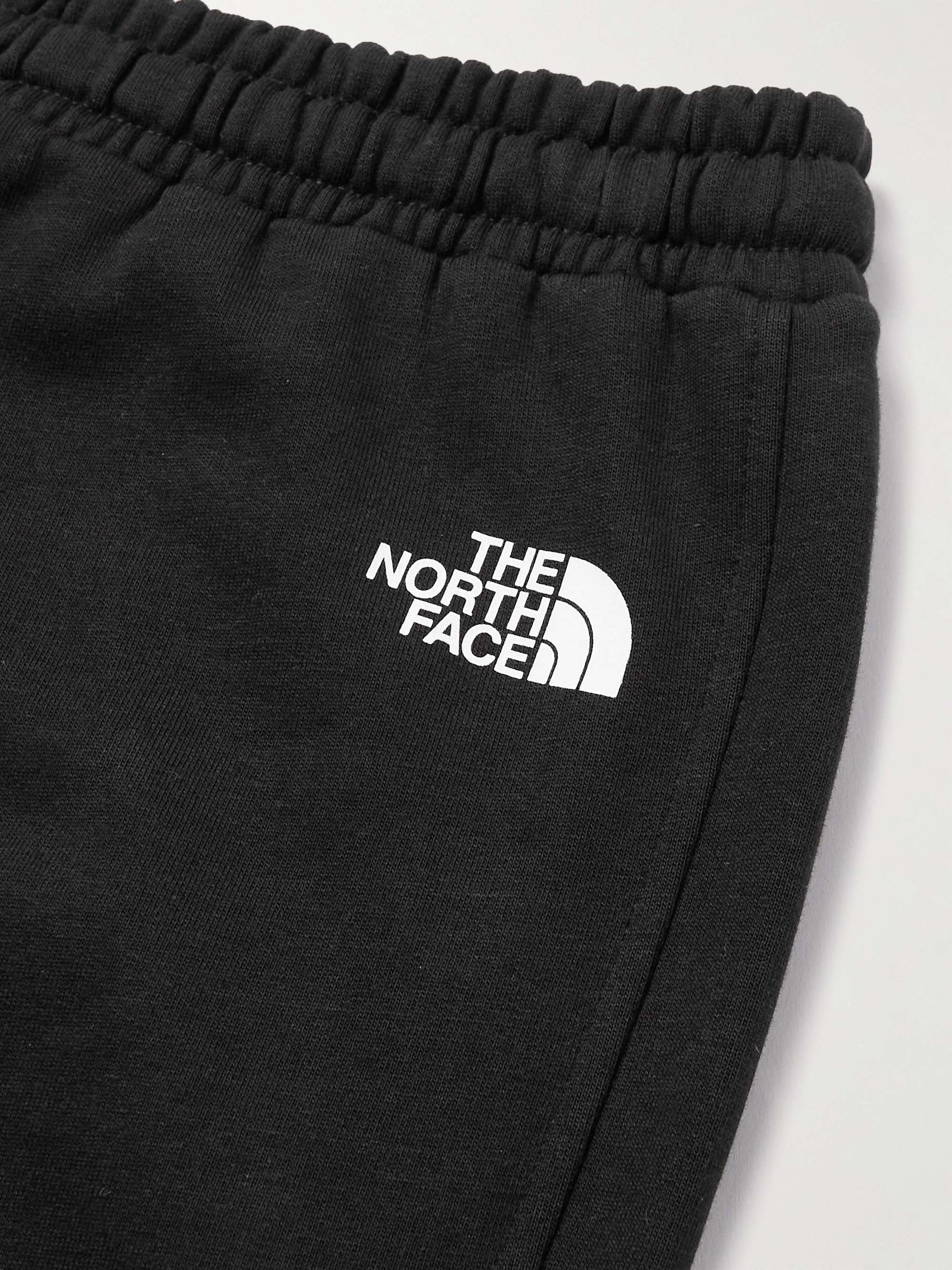 THE NORTH FACE Tapered Logo-Print Cotton-Jersey Sweatpants