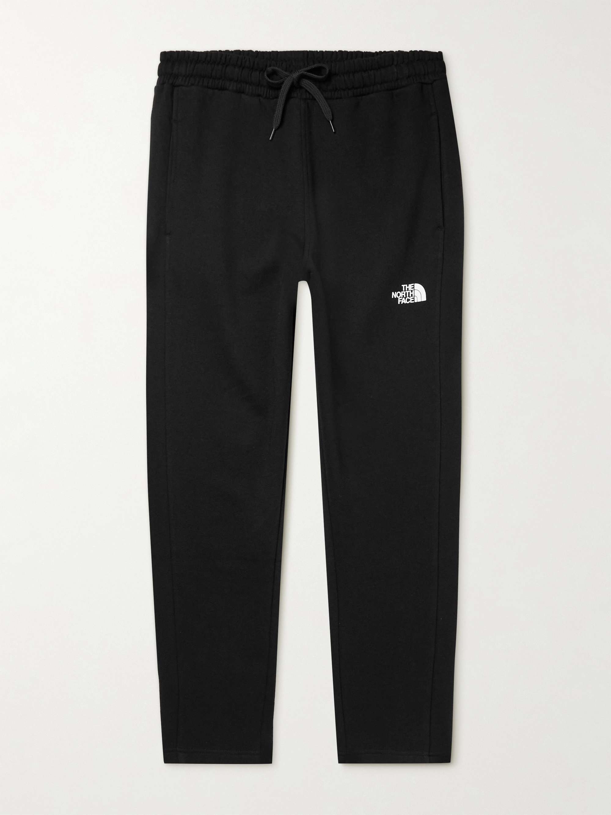 THE NORTH FACE Tapered Logo-Print Cotton-Jersey Sweatpants