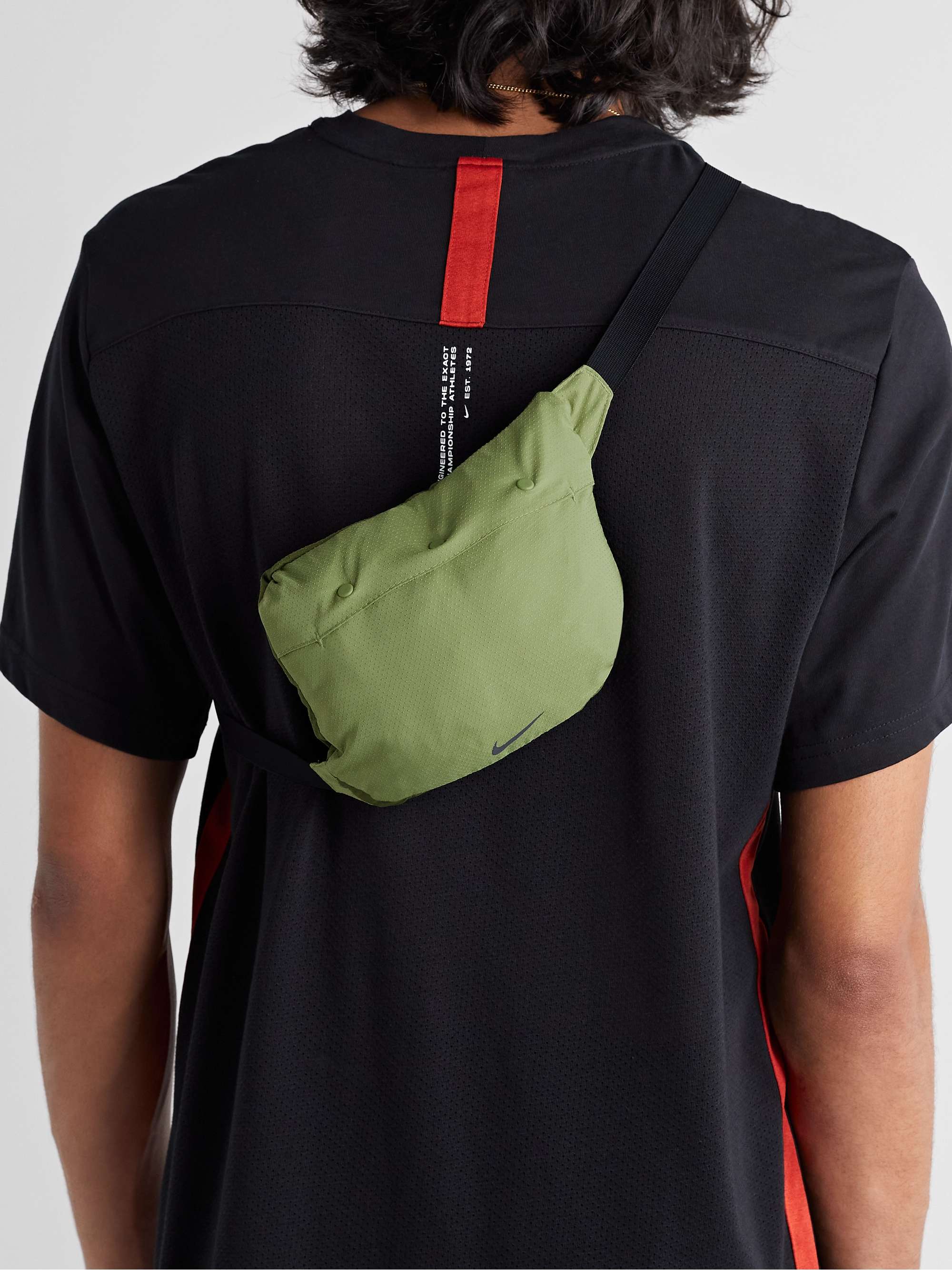 NIKE RUNNING Windunner Packable Colour-Block Stretch-Shell Hooded Jacket