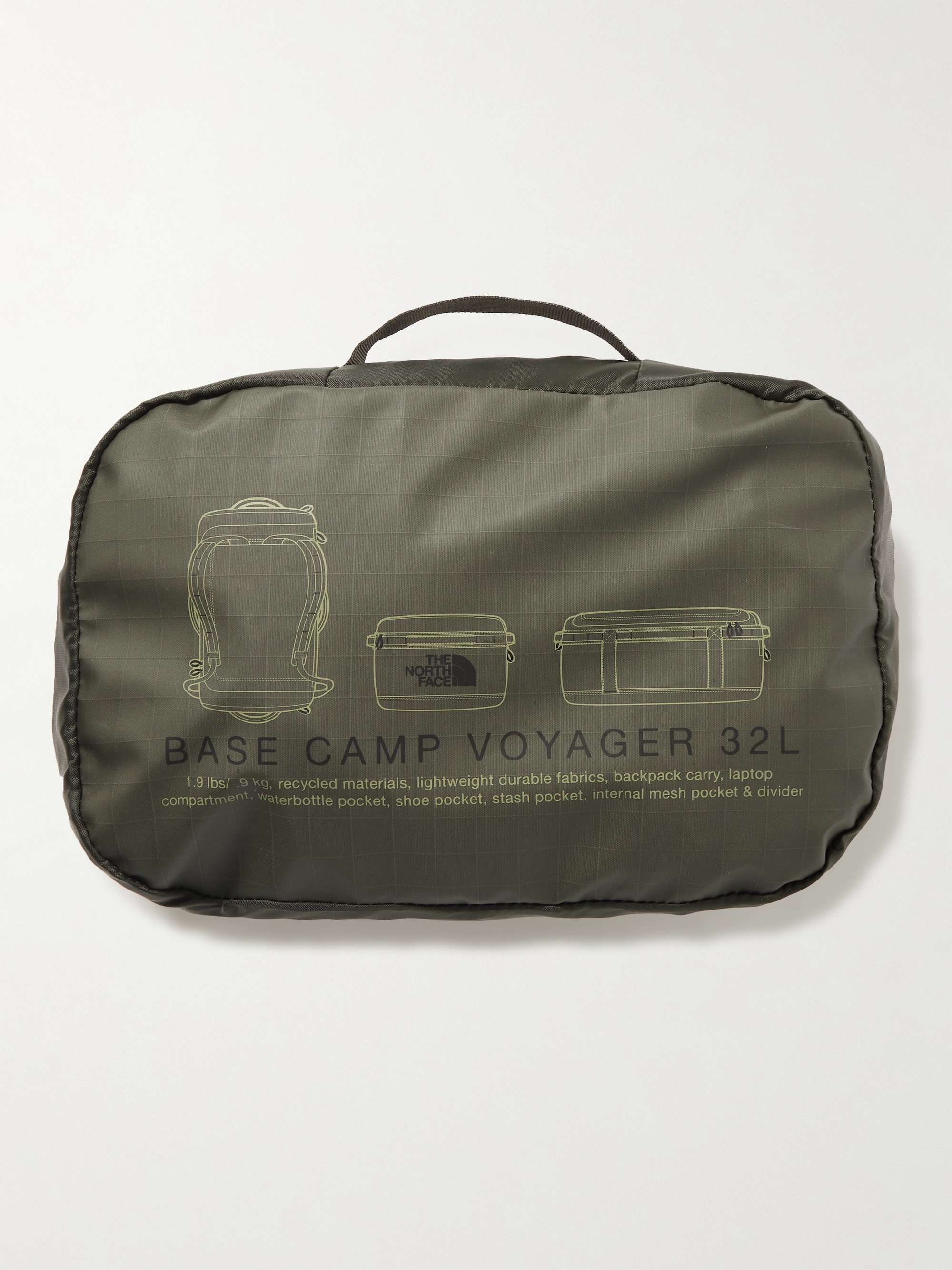 THE NORTH FACE Base Camp Voyager Mesh-Trimmed Nylon-Ripstop Duffle Bag