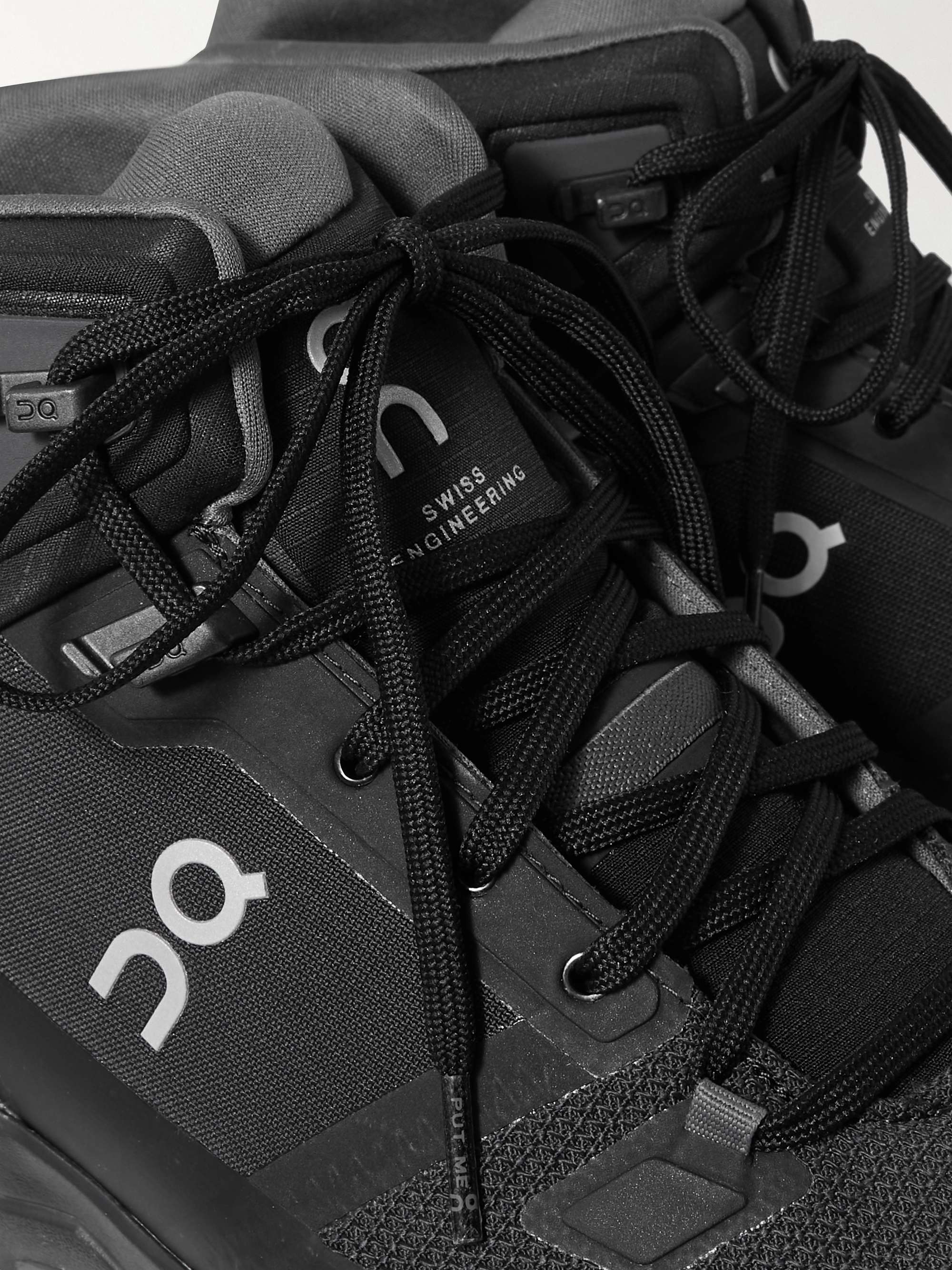 ON-RUNNING Cloudrock 2 Waterproof Rubber-Trimmed Mesh Running Shoes