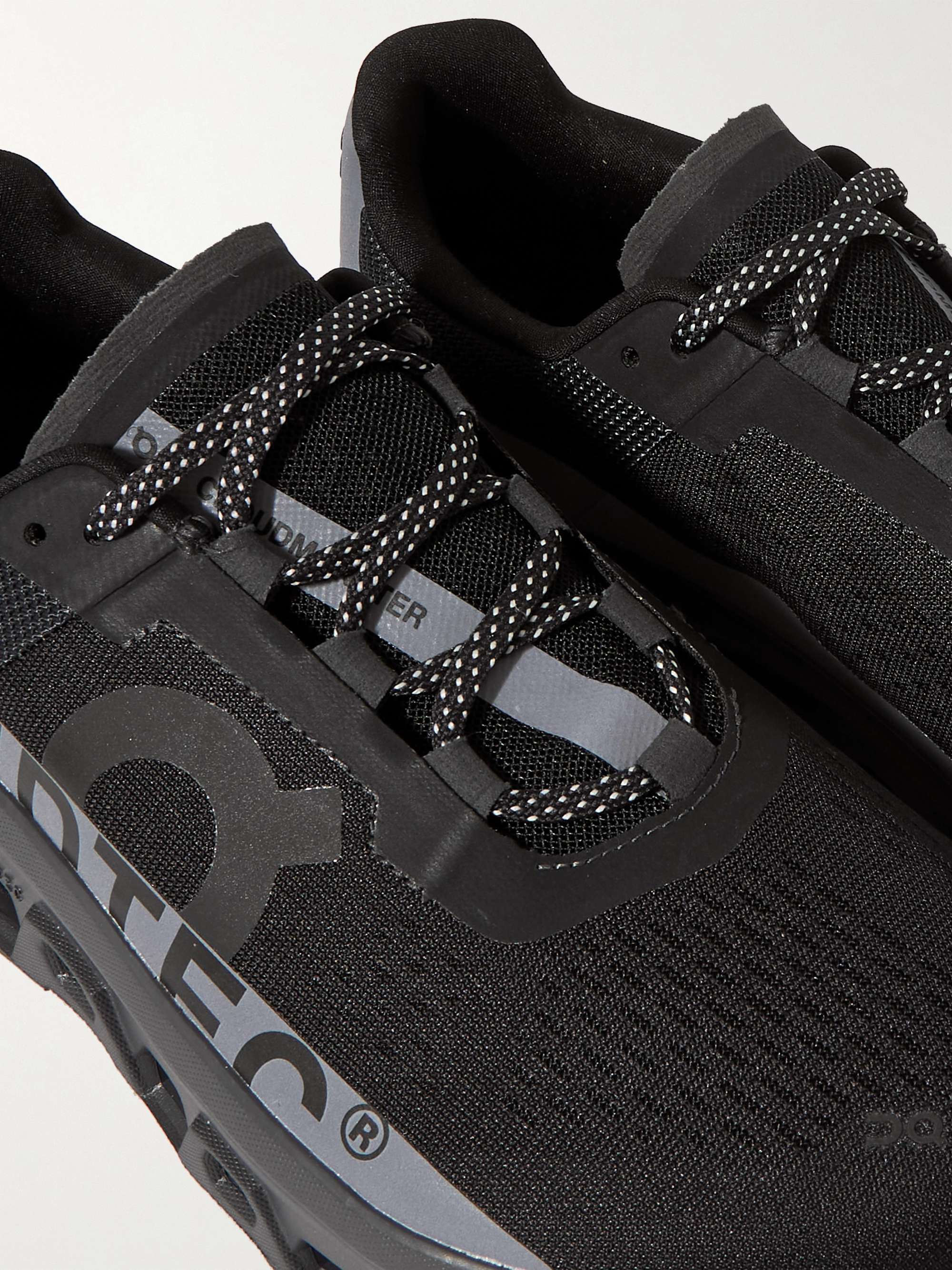 ON Cloudmonster Lumos RubberTrimmed Mesh Running Sneakers for Men MR PORTER