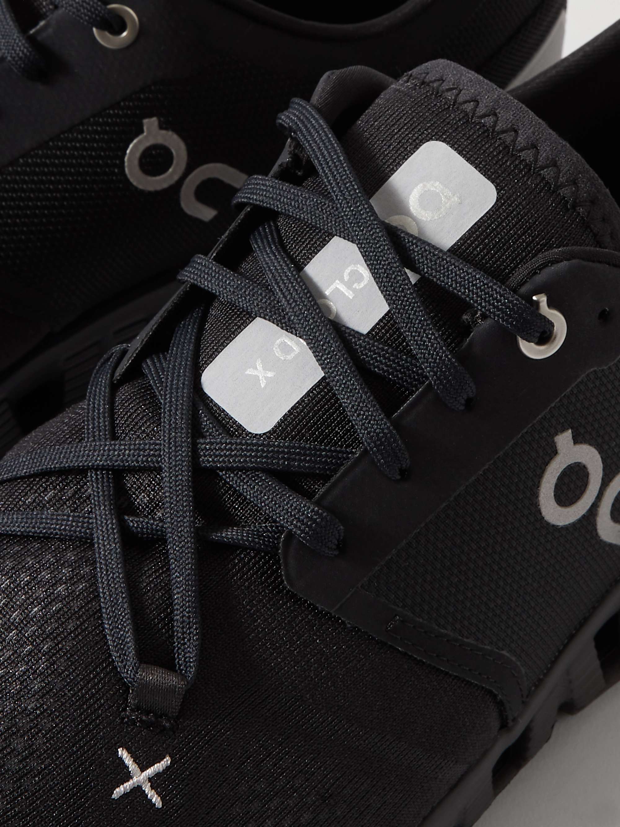 ON Cloud X3 Rubber-Trimmed Mesh Running Sneakers