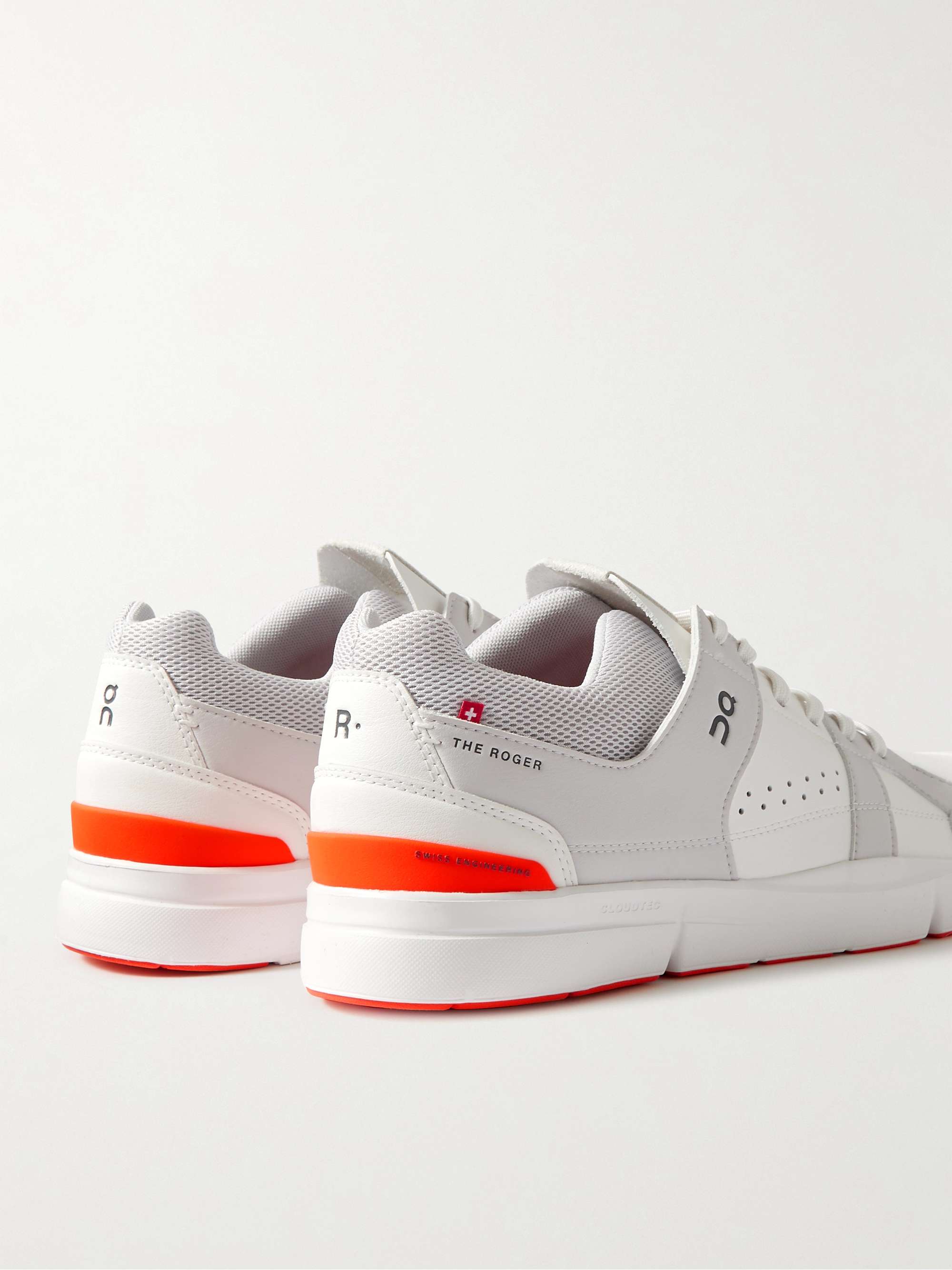ON-RUNNING The Roger Clubhouse Faux Leather Tennis Sneakers