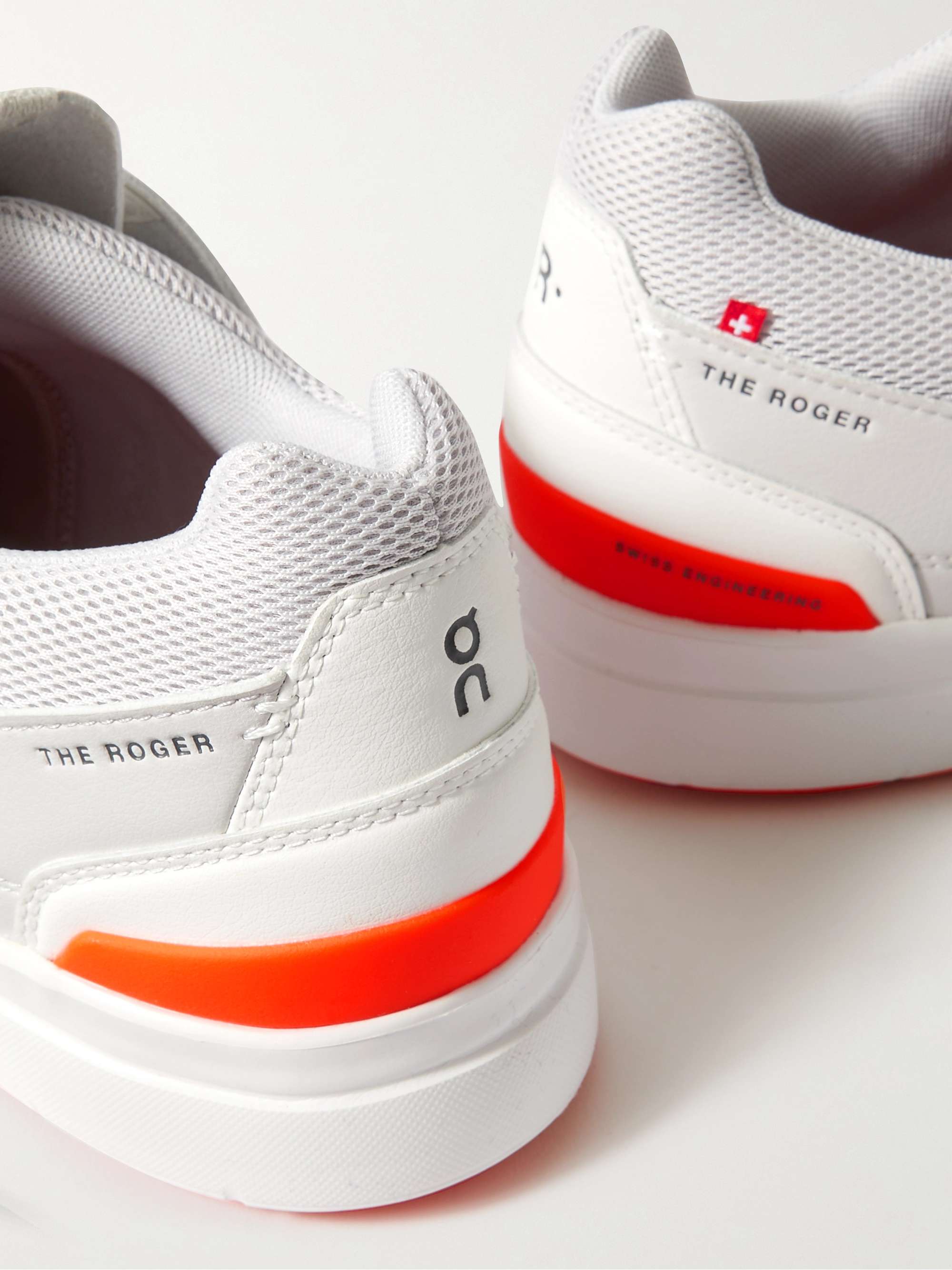 ON-RUNNING The Roger Clubhouse Faux Leather Tennis Sneakers