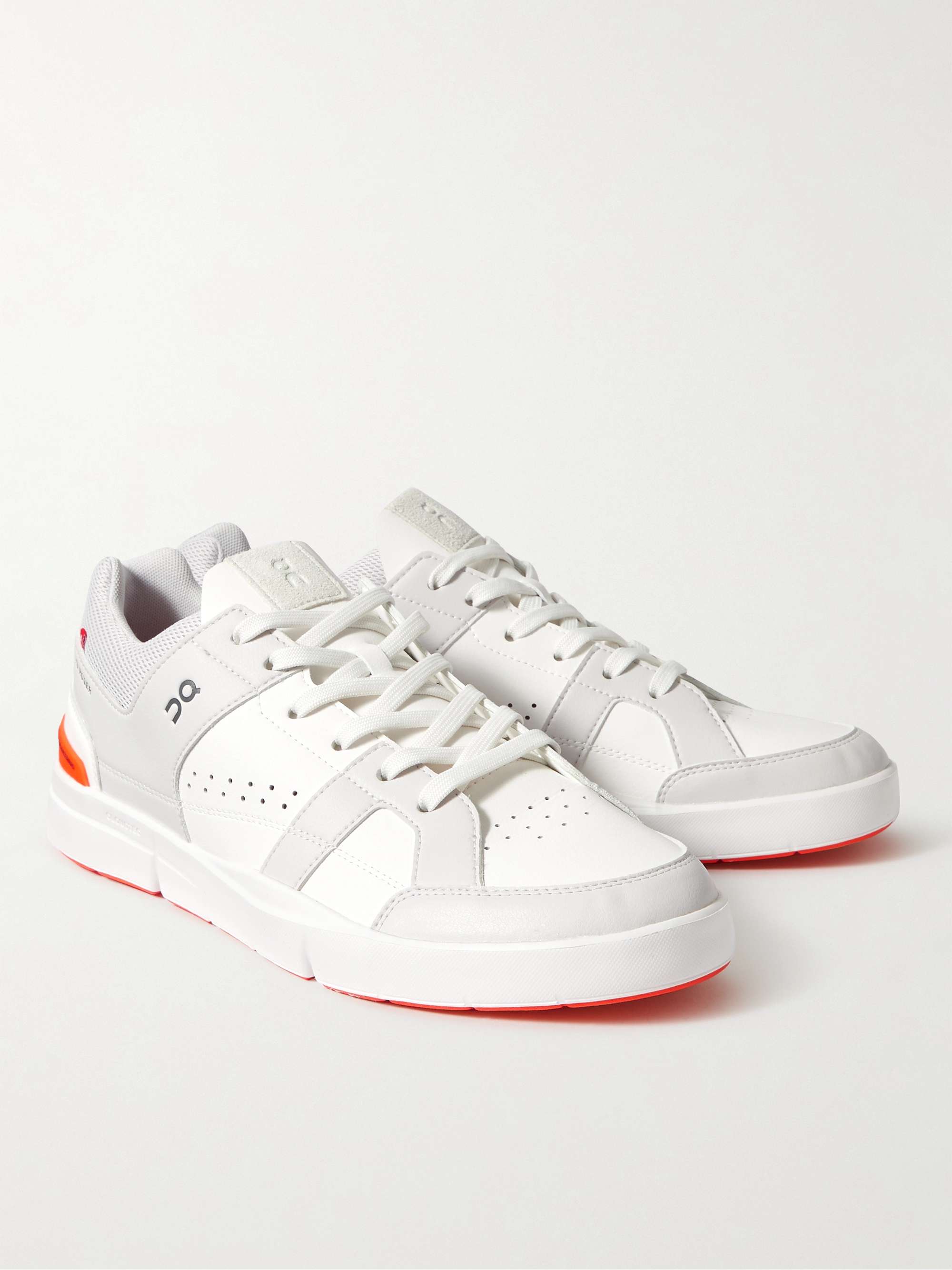 ON-RUNNING The Roger Clubhouse Faux Leather Tennis Sneakers
