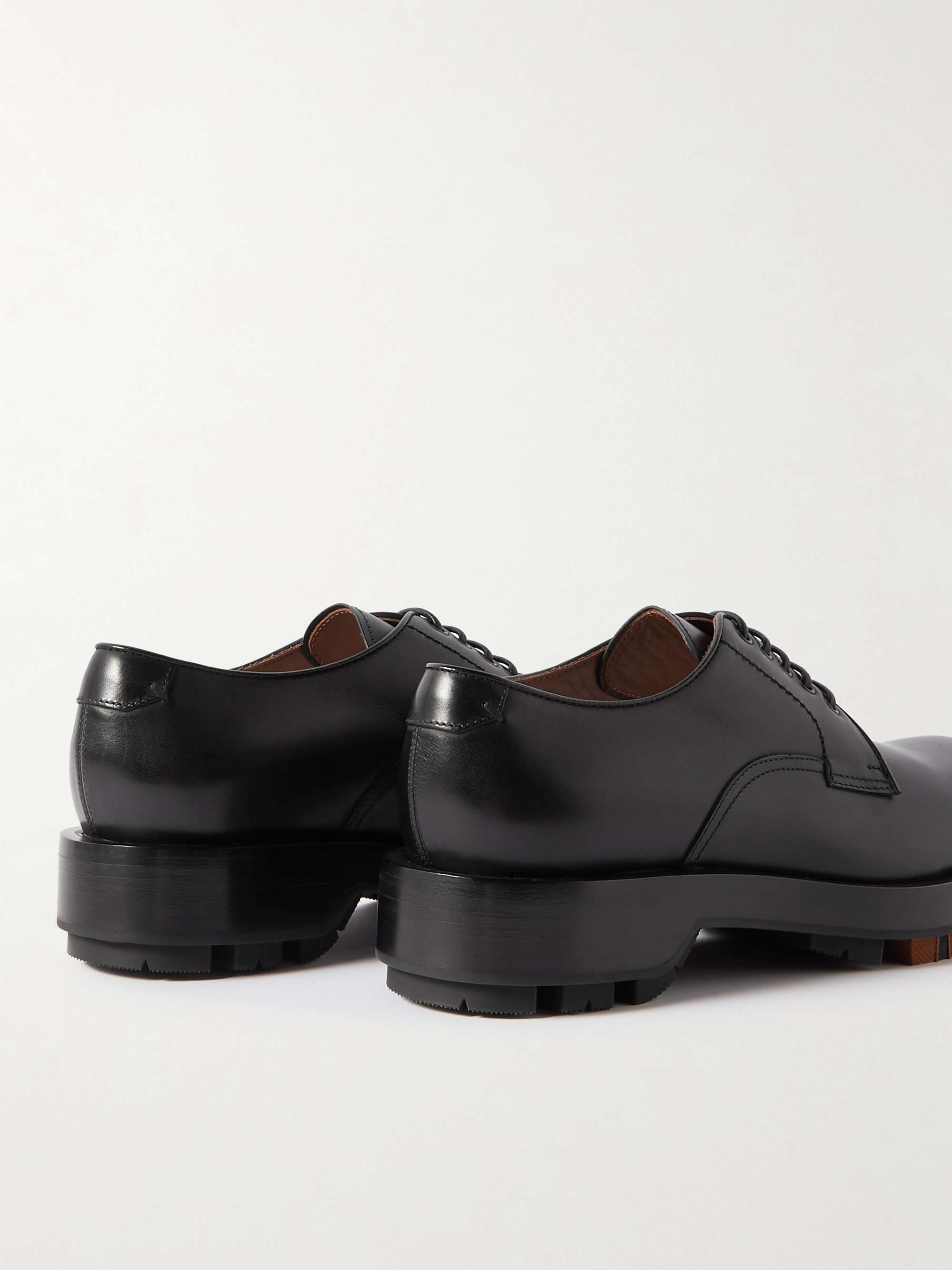 ZEGNA Udine Leather Derby Shoes