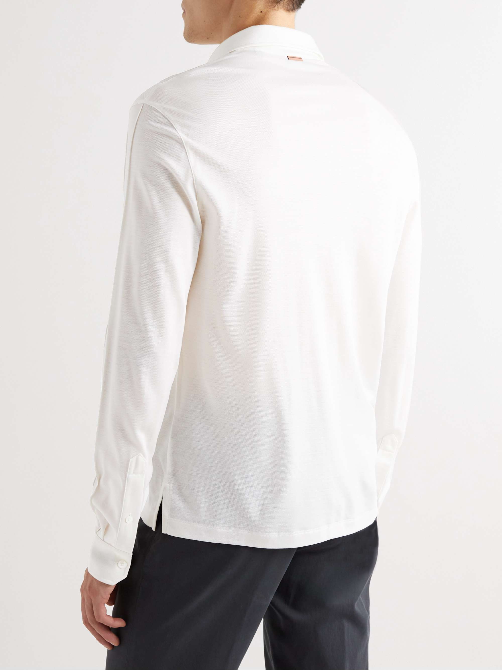 ZEGNA Wool Polo Shirt