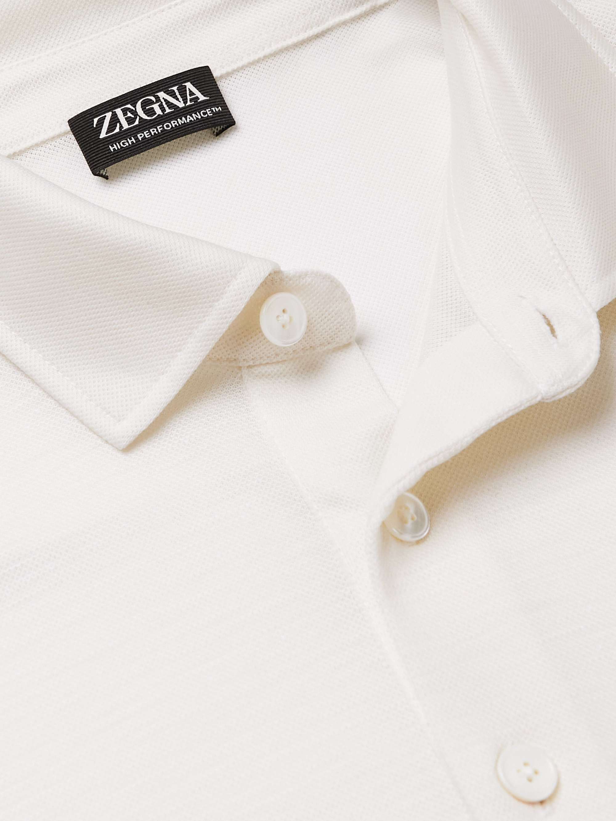 ZEGNA Wool Polo Shirt
